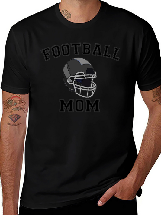 Football Mom Graphic T-Shirt