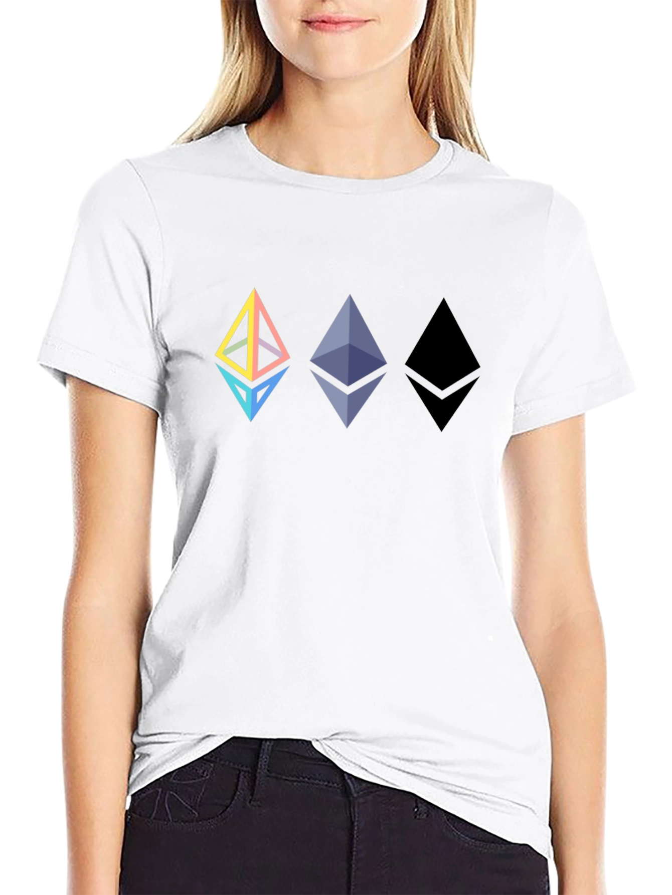 Ethereum Evolution Graphic Tee - Crypto Style