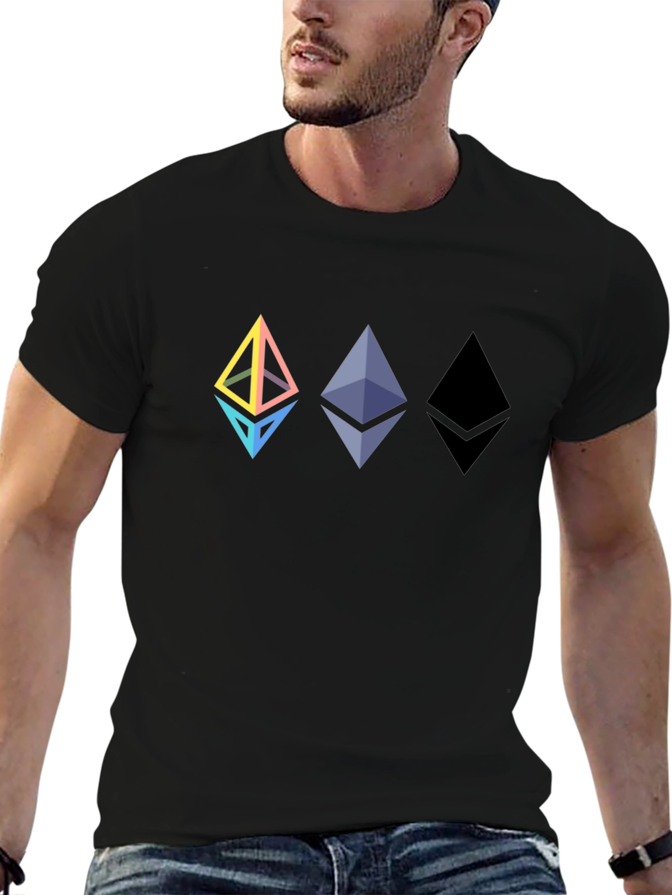 Ethereum Evolution Graphic Tee - Crypto Style