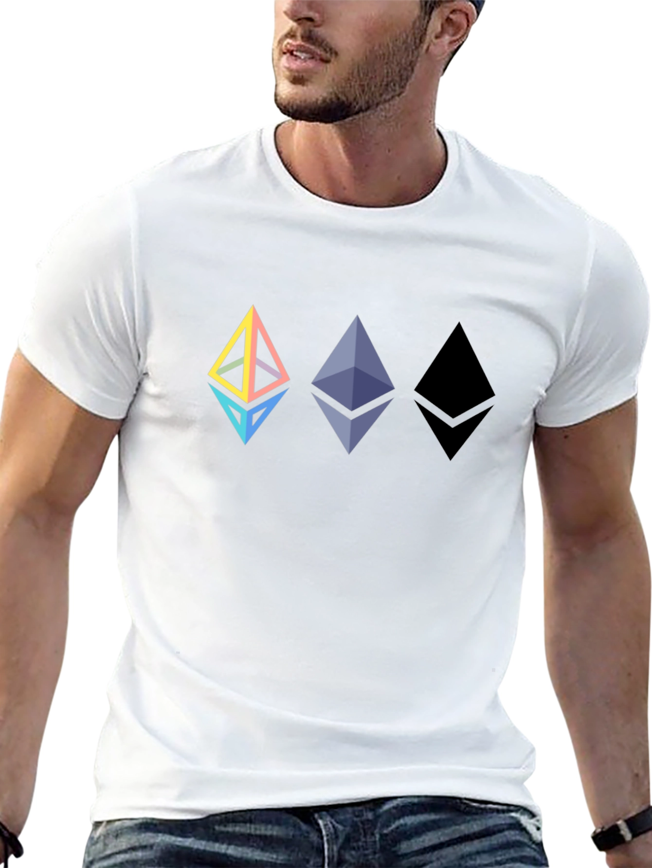 Ethereum Evolution Graphic Tee - Crypto Style