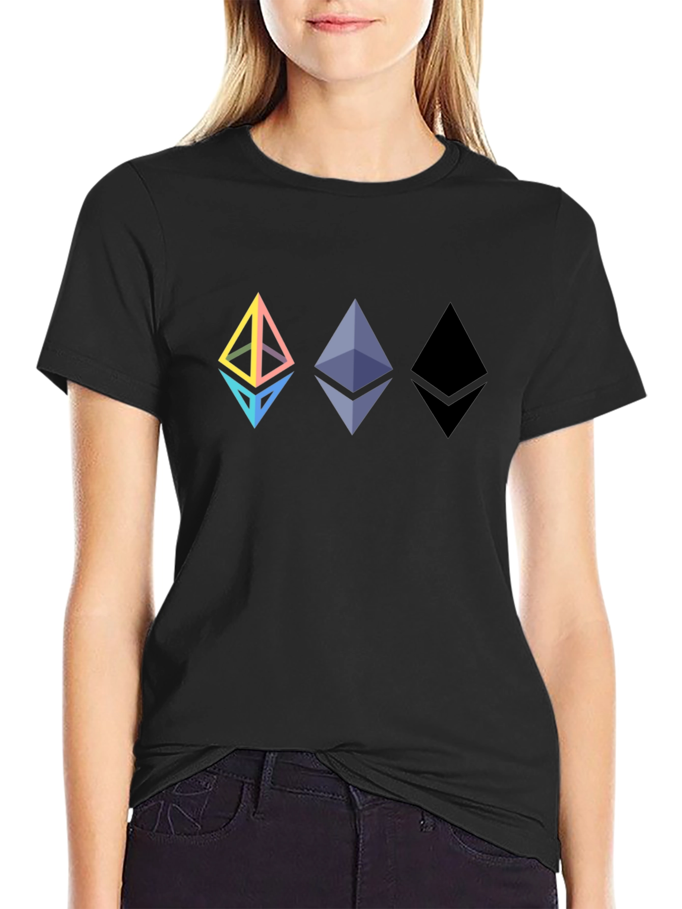 Ethereum Evolution Graphic Tee - Crypto Style