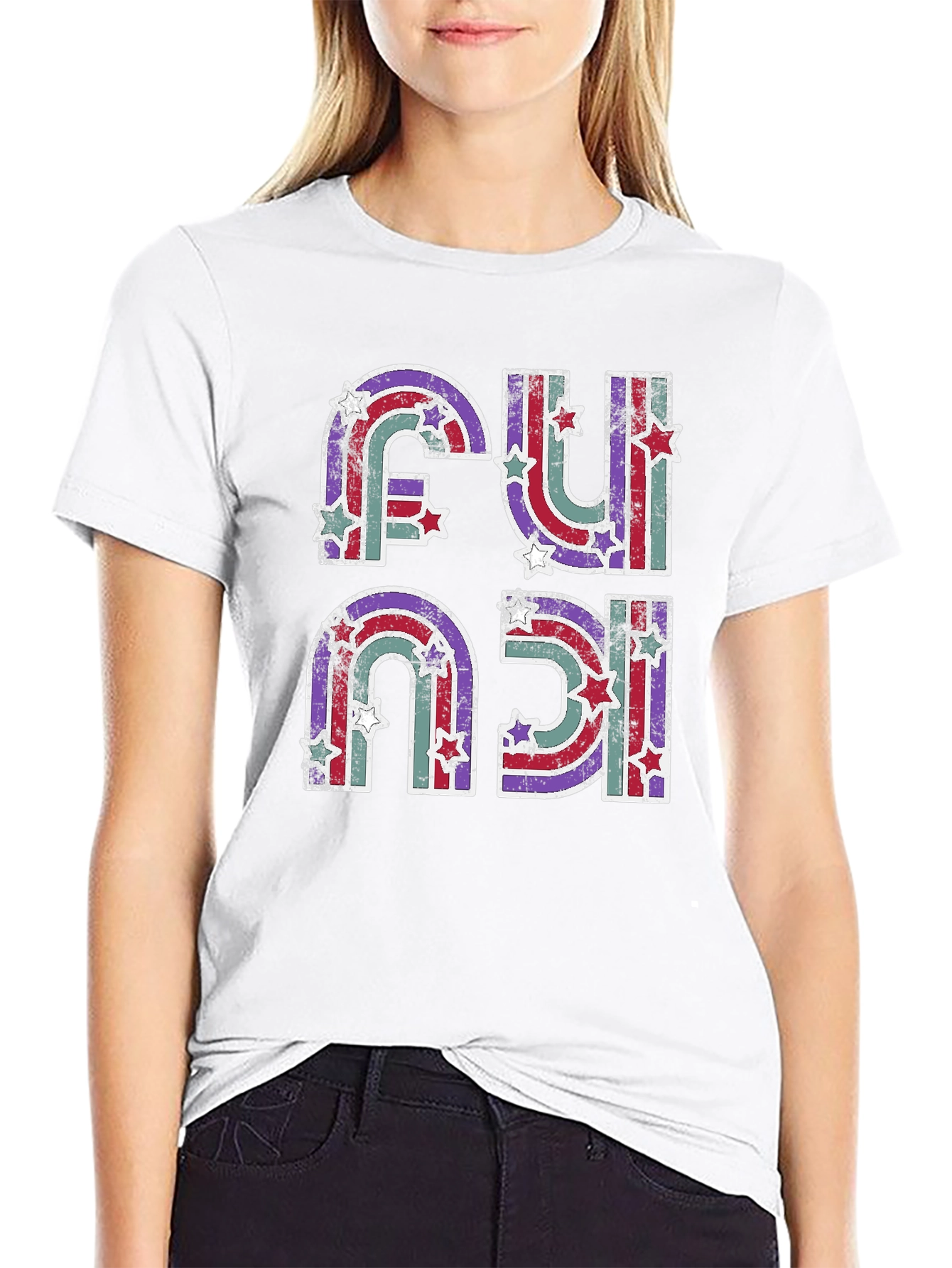 Retro Fun USA Graphic T-Shirt