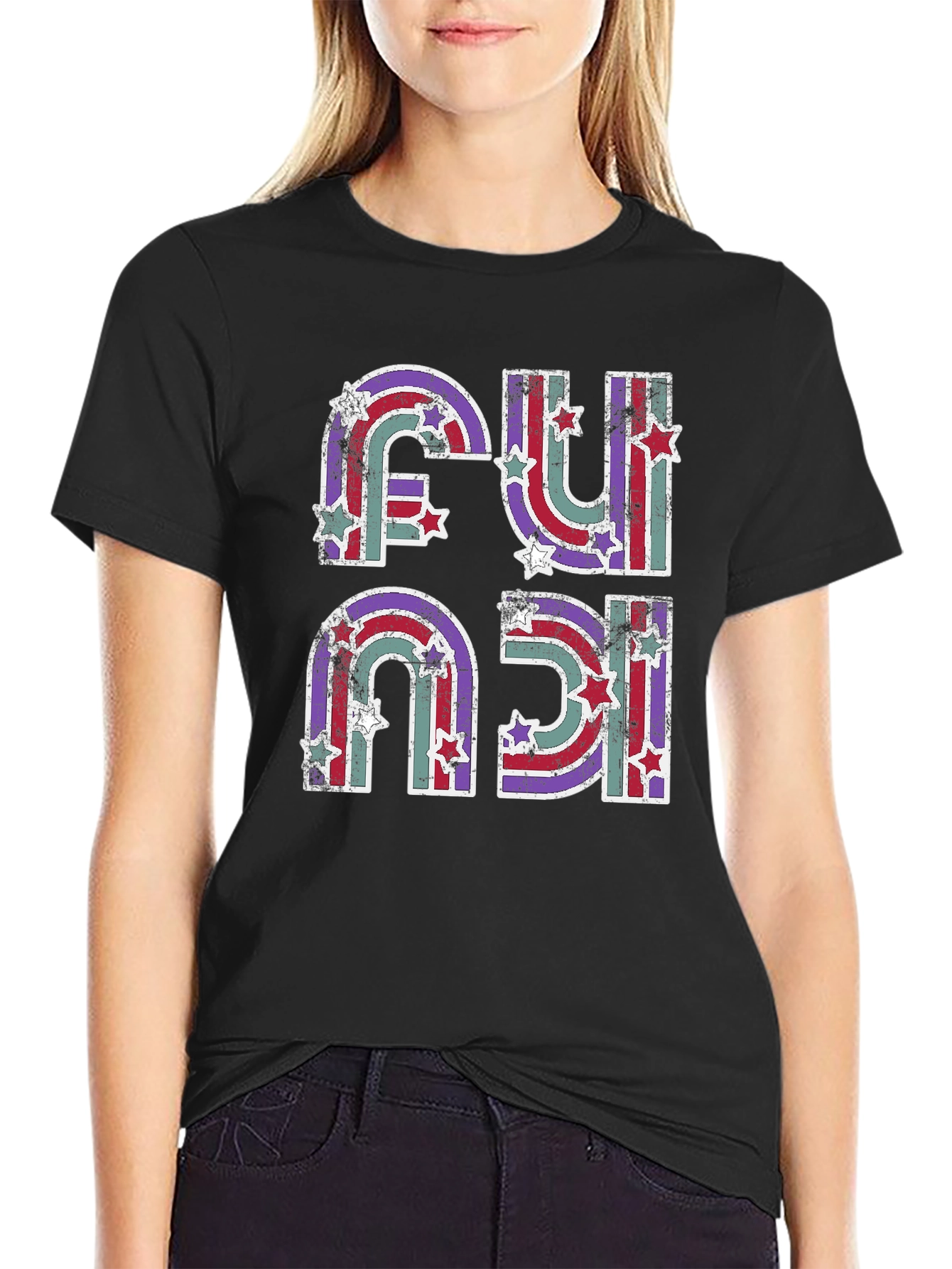 Retro Fun USA Graphic T-Shirt