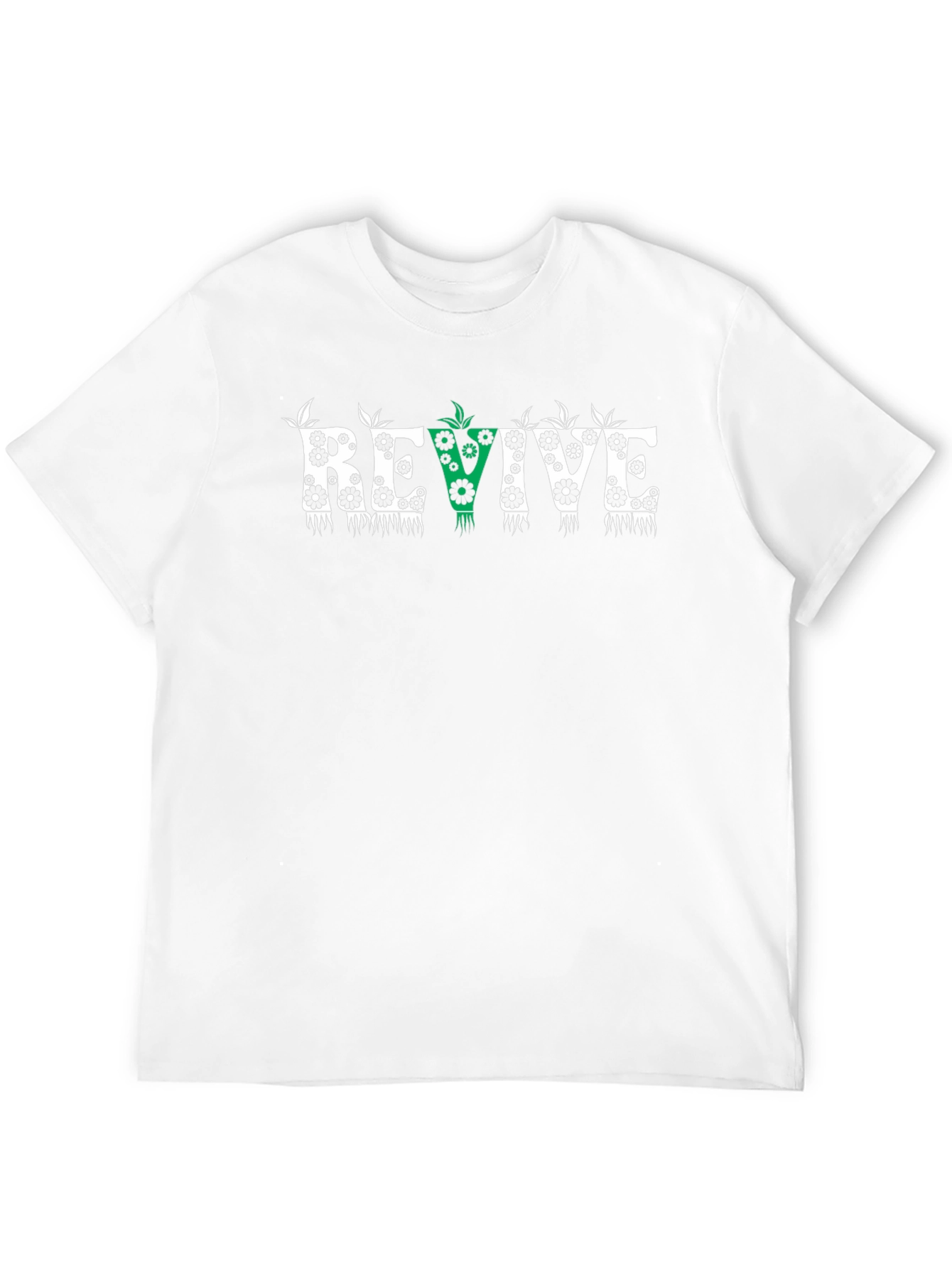 Revive Black Graphic T-Shirt