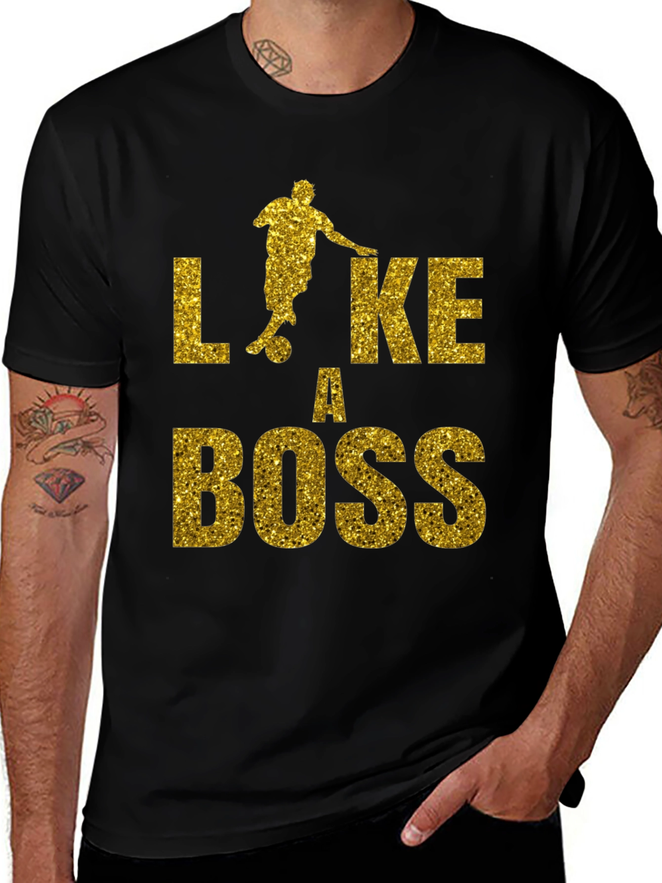 Like a Boss Soccer T-Shirt