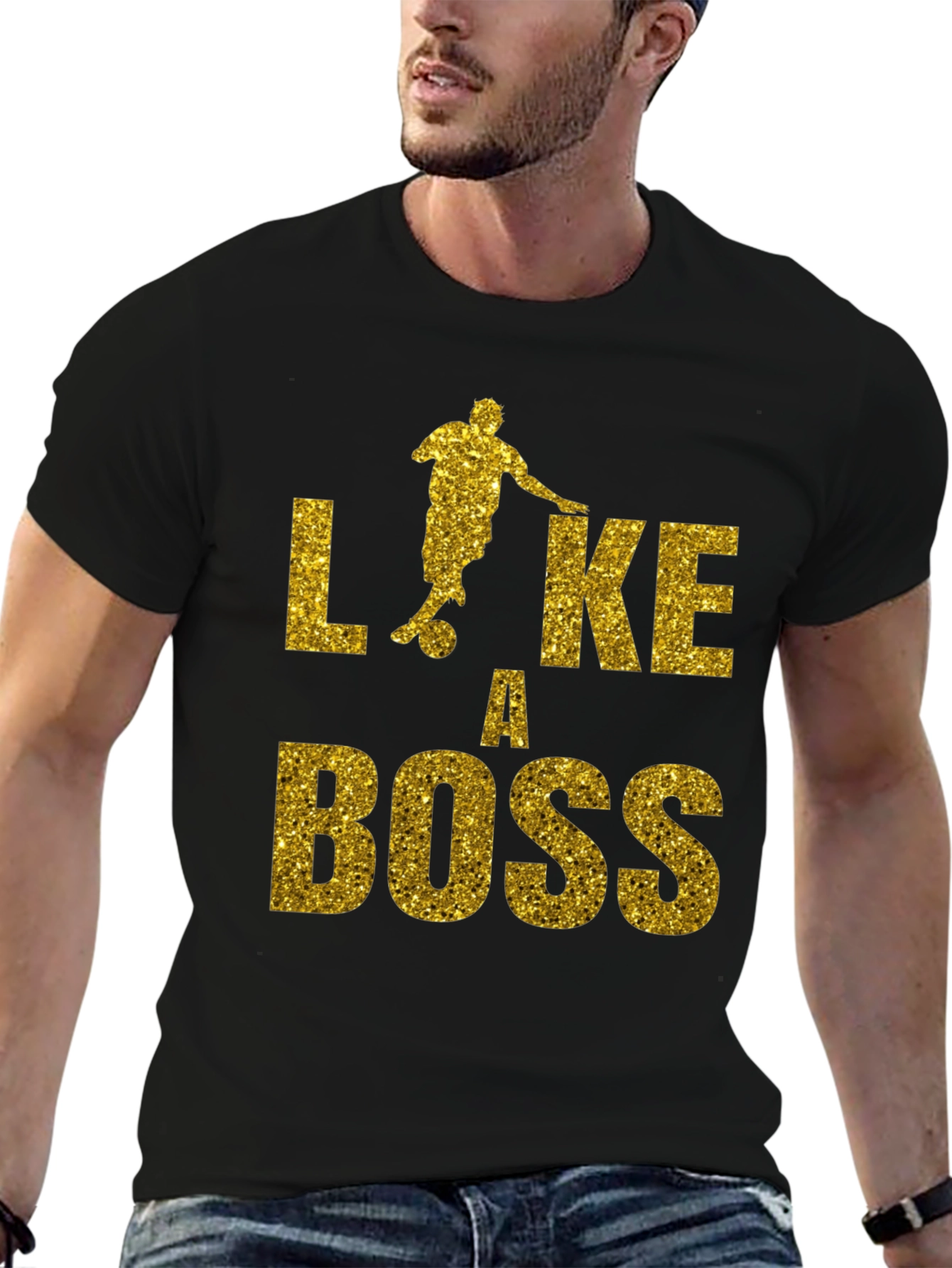 Like a Boss Soccer T-Shirt