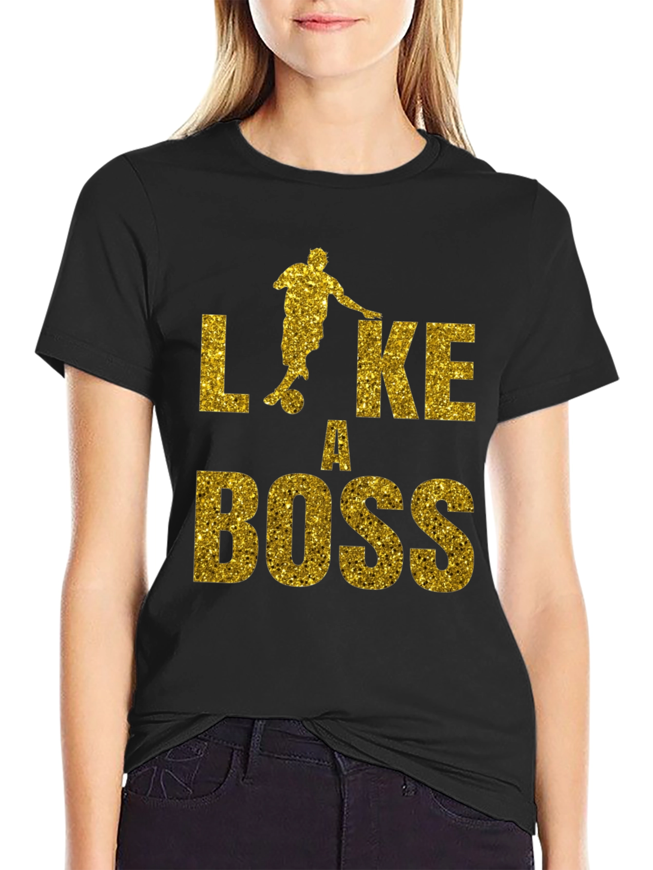 Like a Boss Soccer T-Shirt
