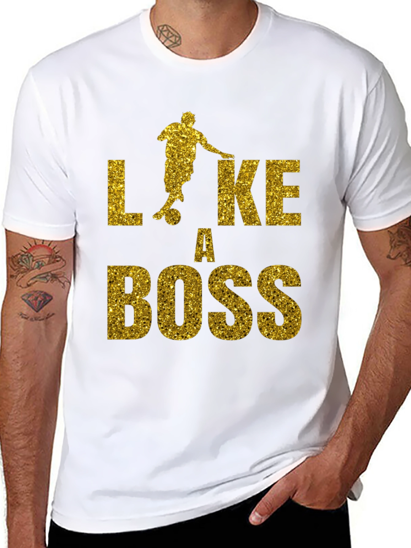 Like a Boss Soccer T-Shirt
