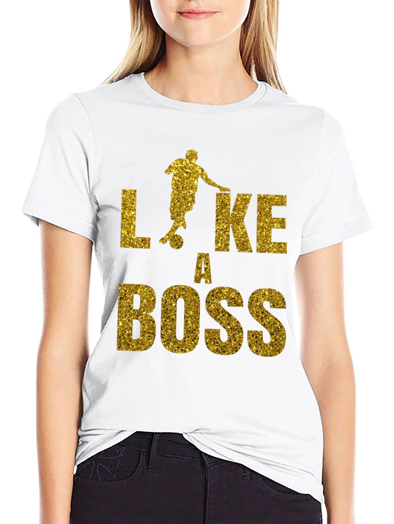Like a Boss Soccer T-Shirt