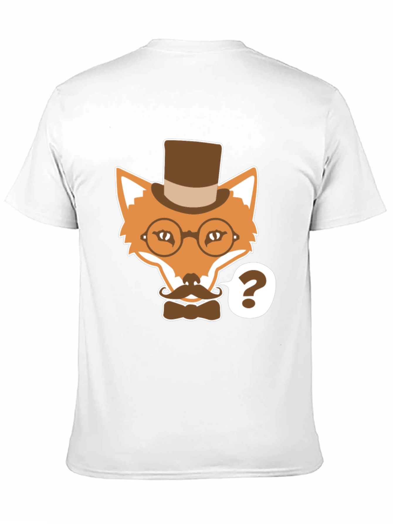 Dapper Fox T-Shirt - Funny Cartoon Animal Tee