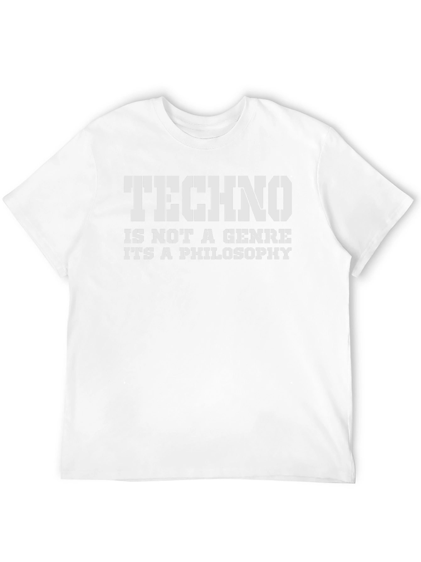 Techno Philosophy Graphic T-Shirt