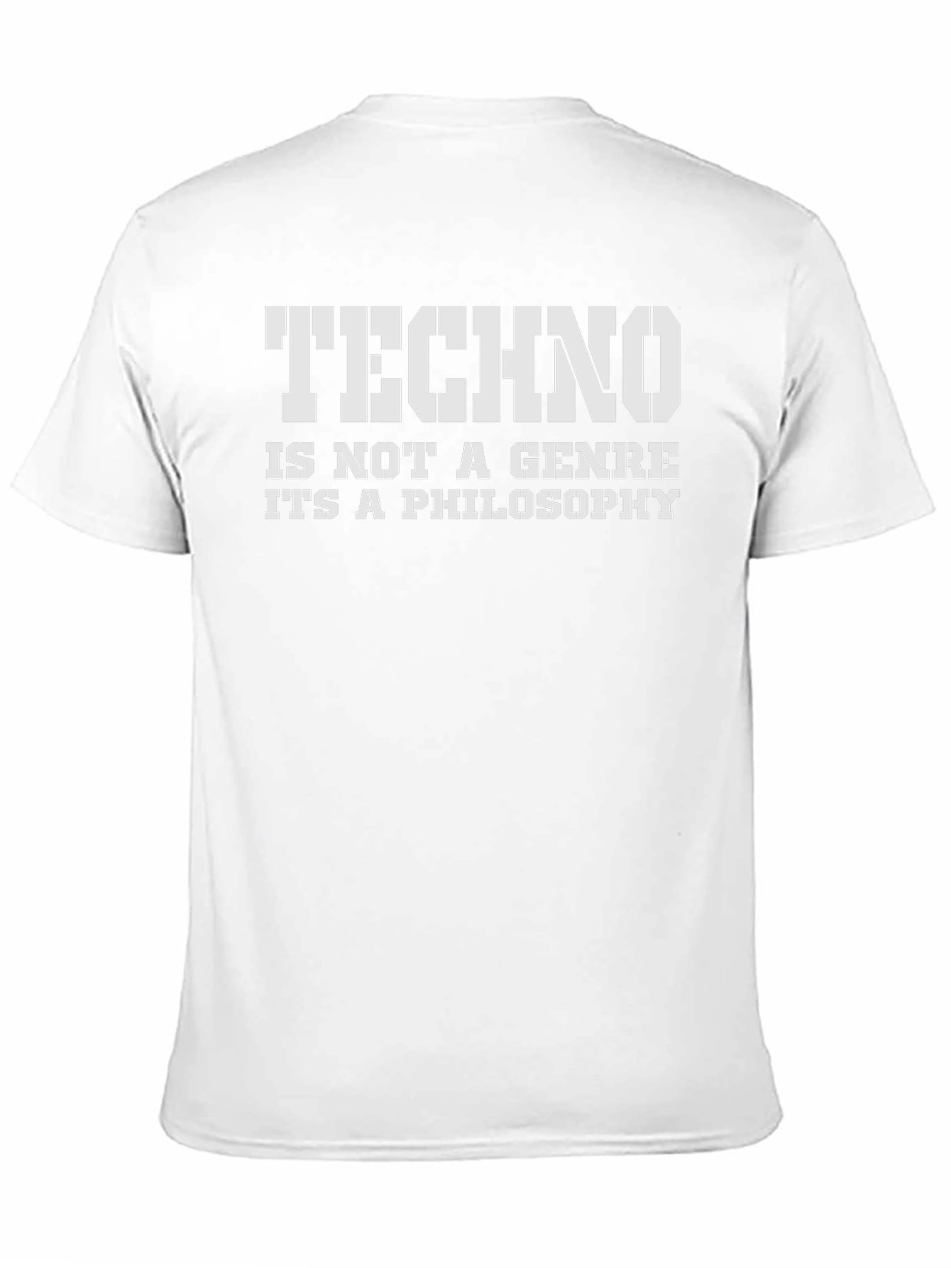 Techno Philosophy Graphic T-Shirt