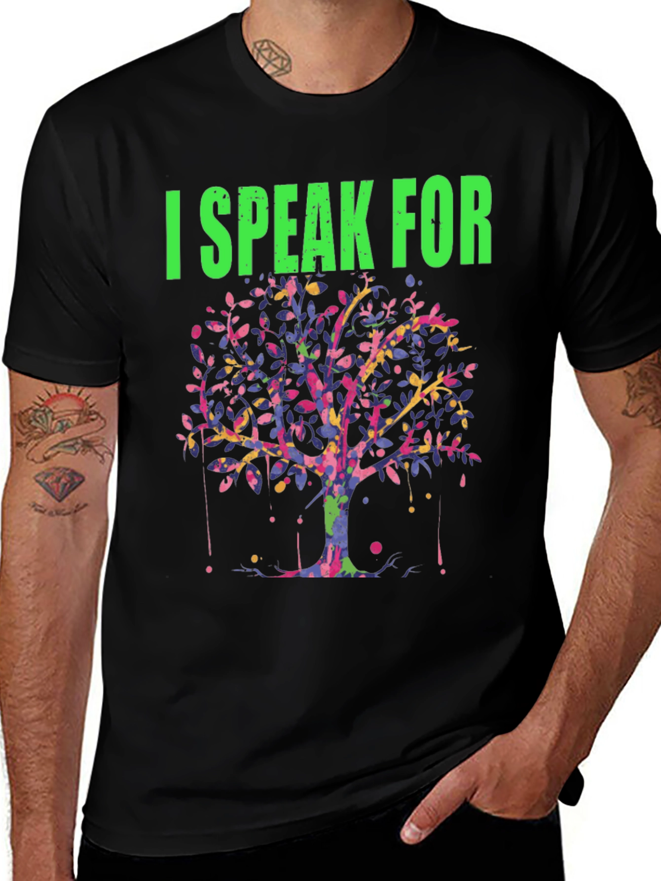 I Speak for the Trees Graphic Tee