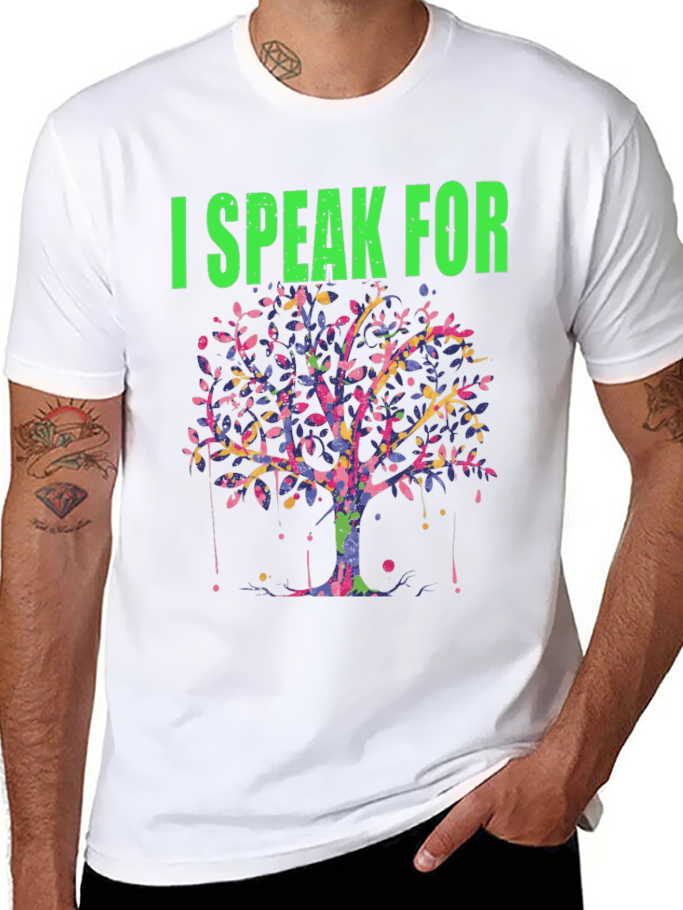 I Speak for the Trees Graphic Tee