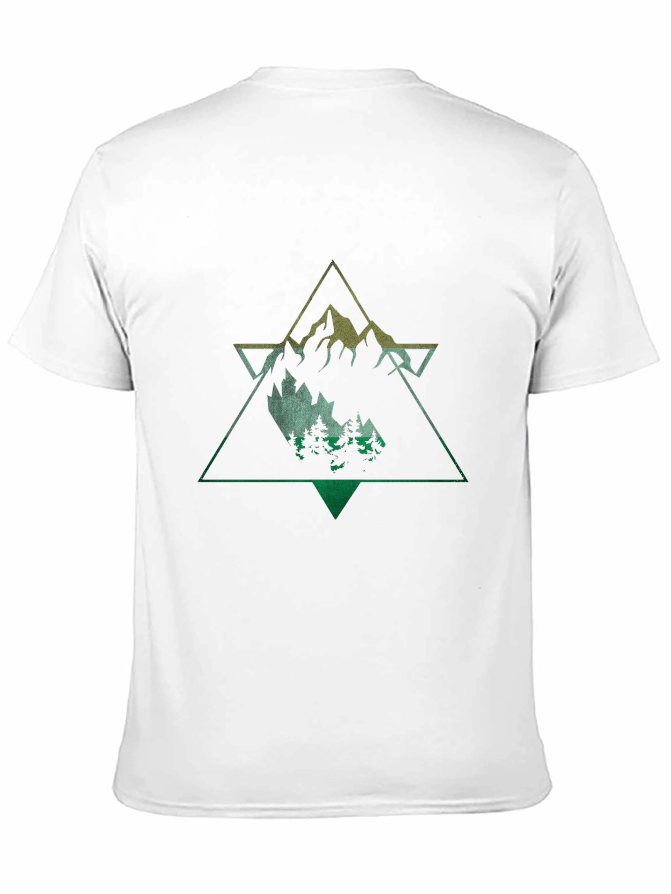Mountain Graphic Black Tee for Nature Lovers