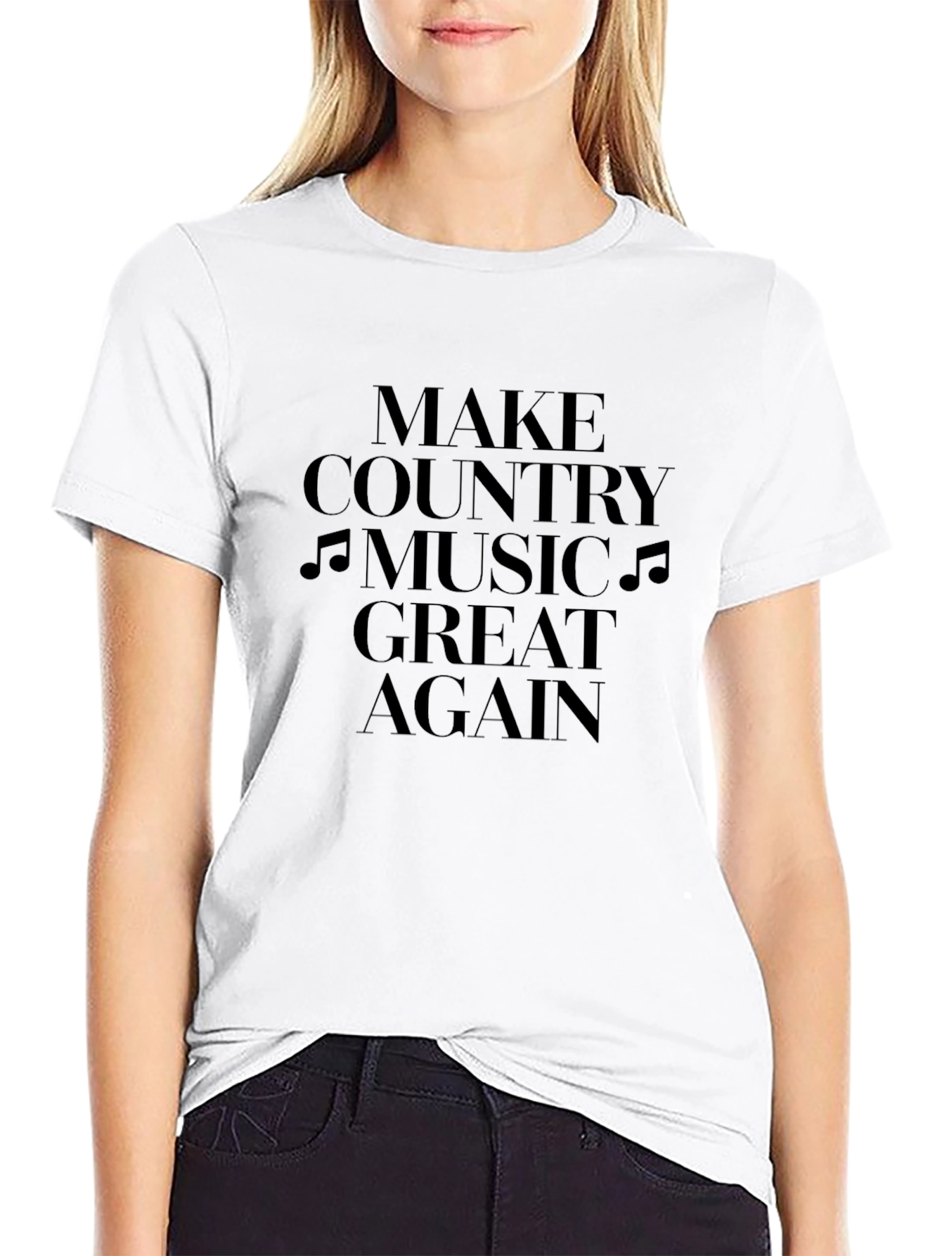 Make Country Music Great Again Graphic T-Shirt