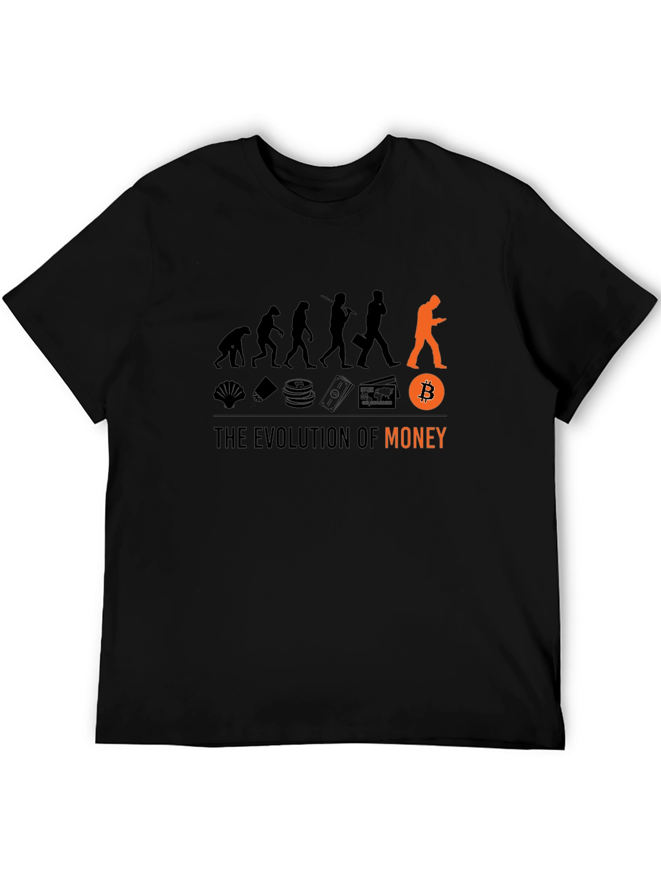 Bitcoin Evolution T-Shirt - Crypto Currency Tee