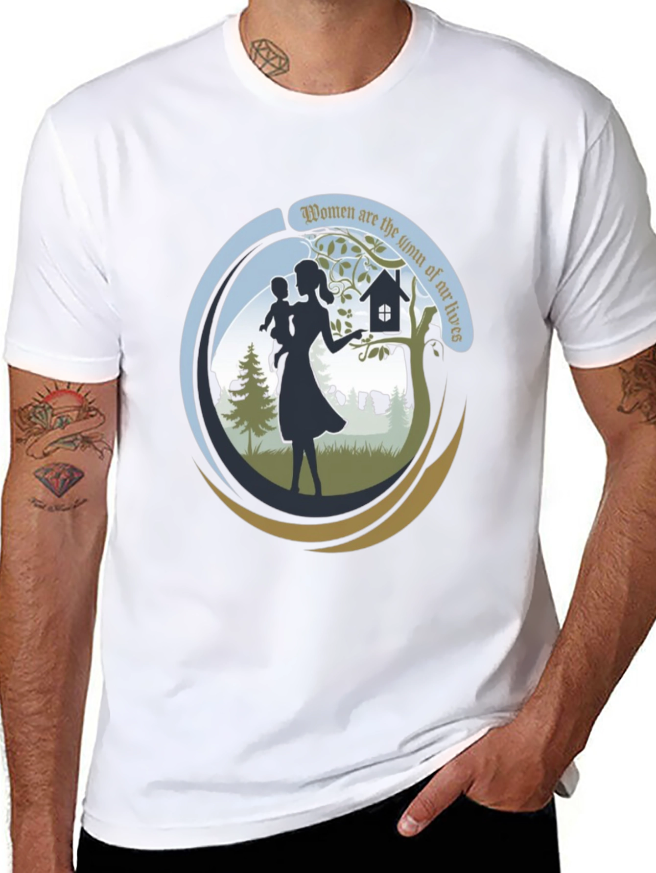 Women Are The Yinn Of Our Lives T-Shirt