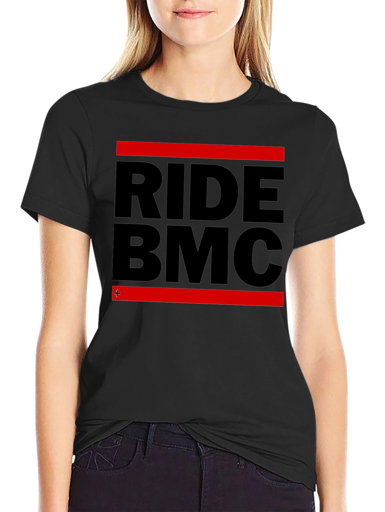 Ride BMC Graphic Tee - Black Cotton T-Shirt