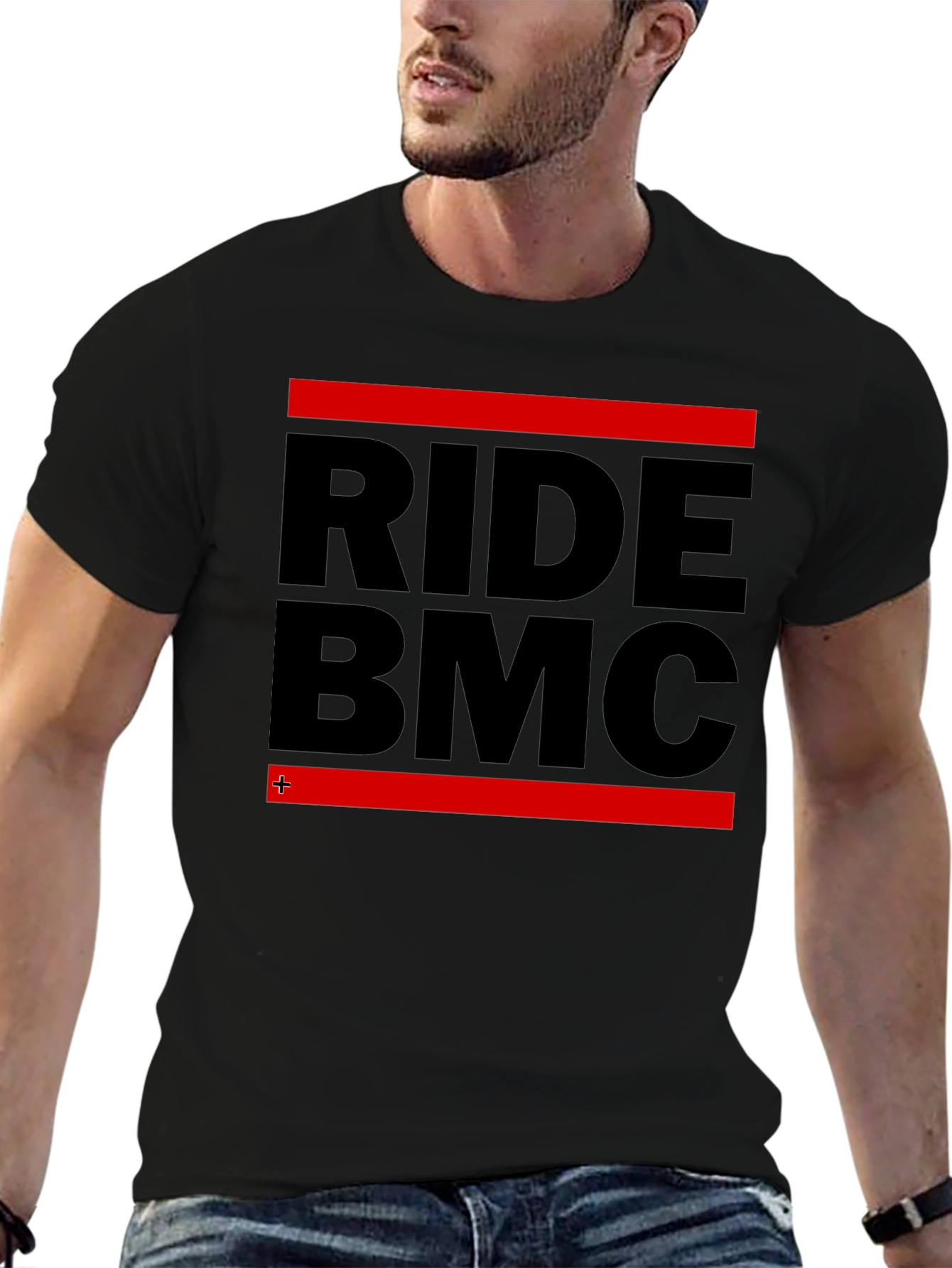 Ride BMC Graphic Tee - Black Cotton T-Shirt