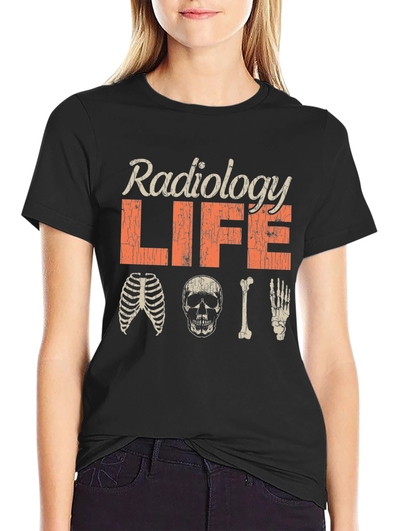 Radiology Life Graphic Tee - Medical Humor Shirt