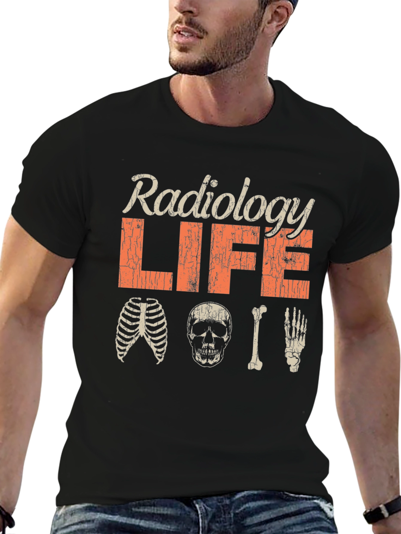 Radiology Life Graphic Tee - Medical Humor Shirt