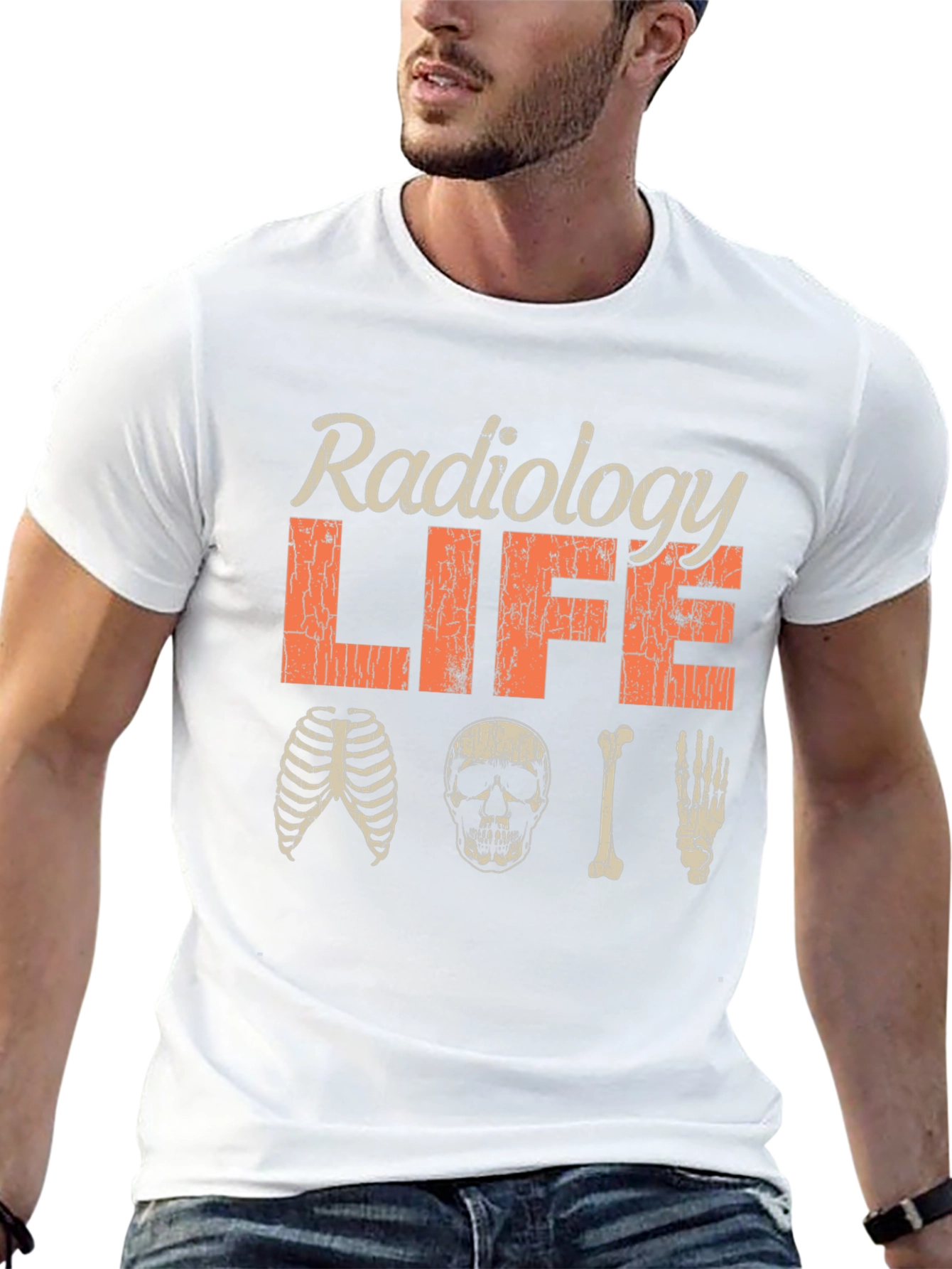 Radiology Life Graphic Tee - Medical Humor Shirt