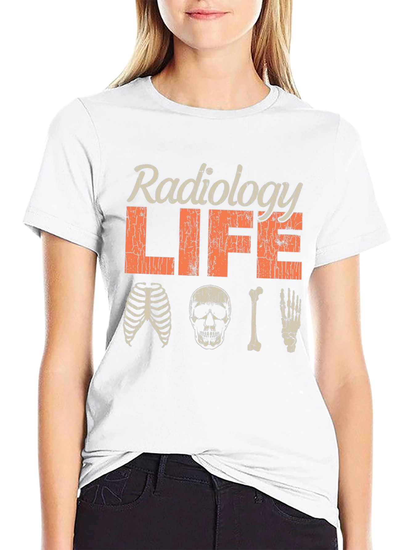 Radiology Life Graphic Tee - Medical Humor Shirt