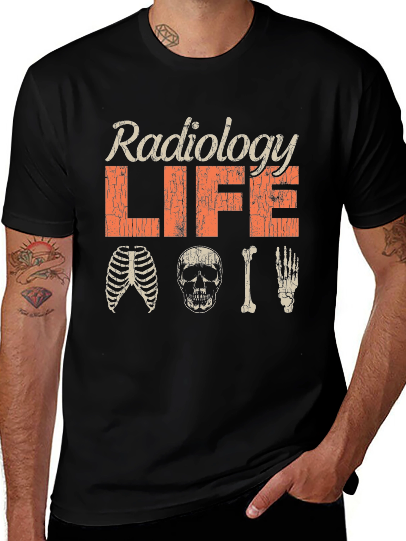 Radiology Life Graphic Tee - Medical Humor Shirt