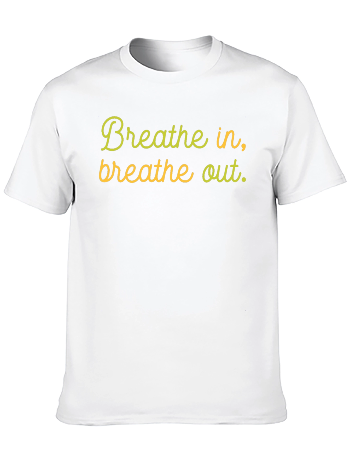 Breathe In Breathe Out Black T-Shirt