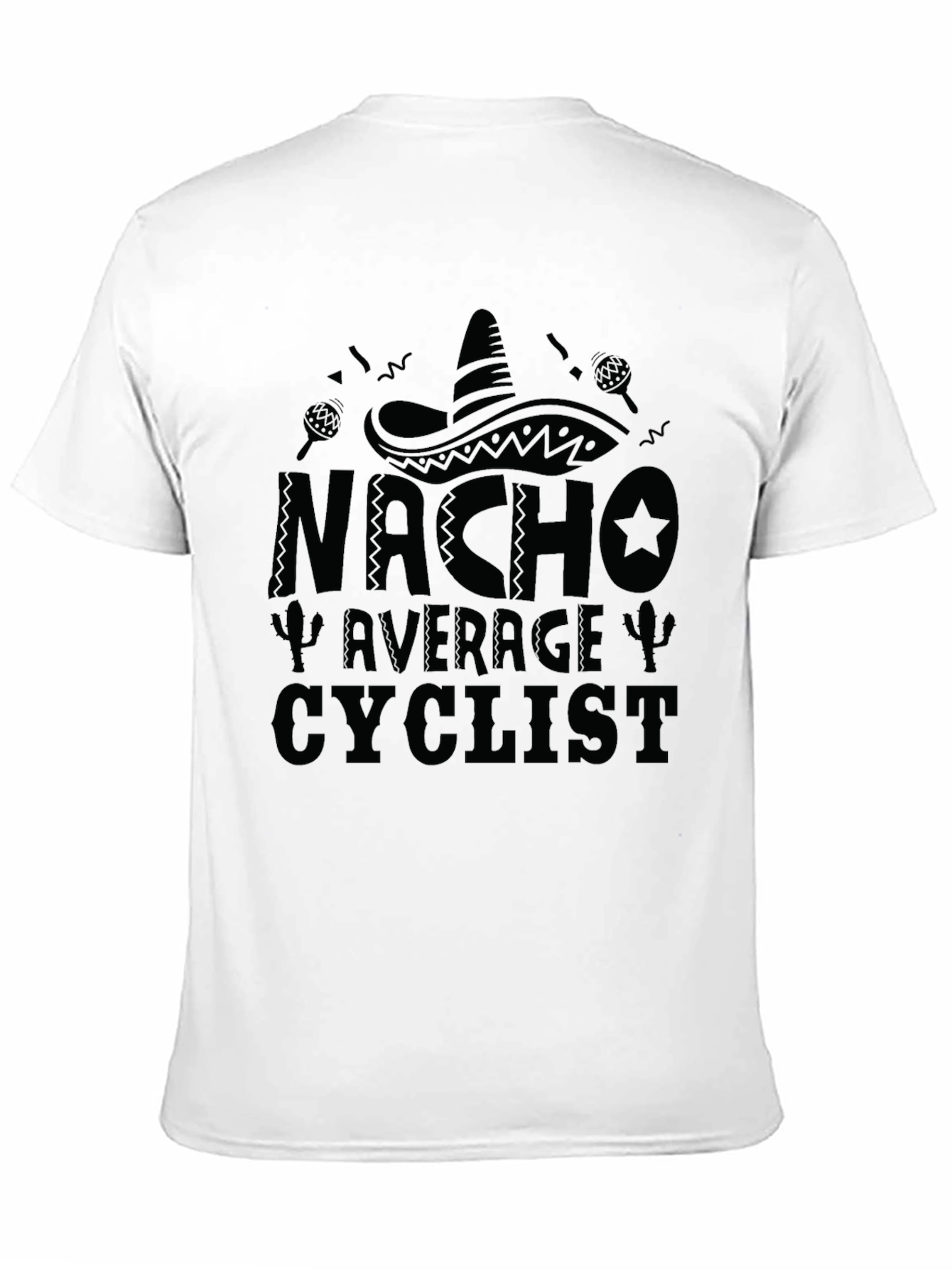 Nacho Average Cyclist Graphic T-Shirt