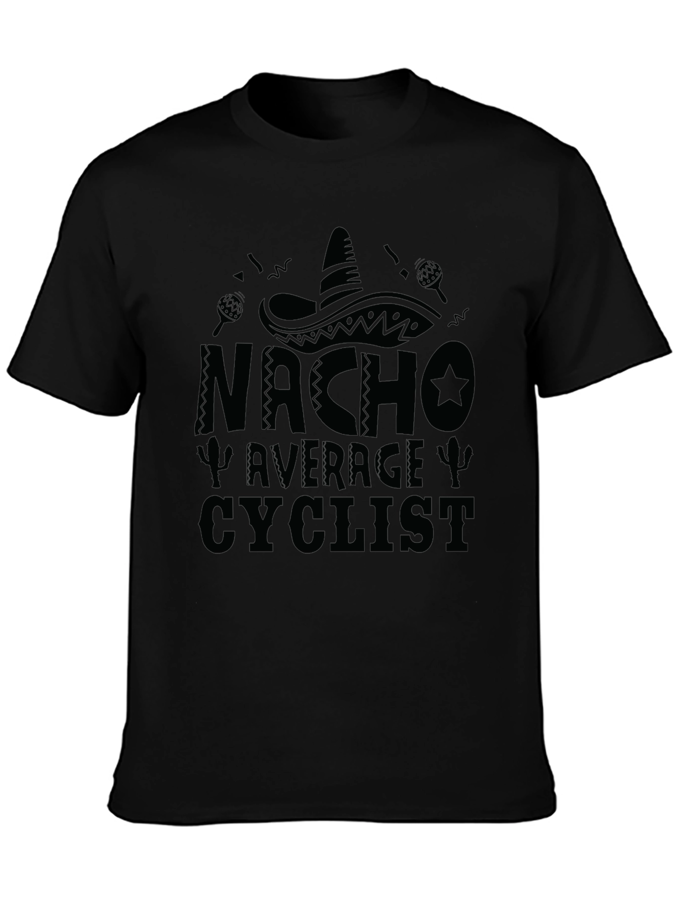Nacho Average Cyclist Graphic T-Shirt