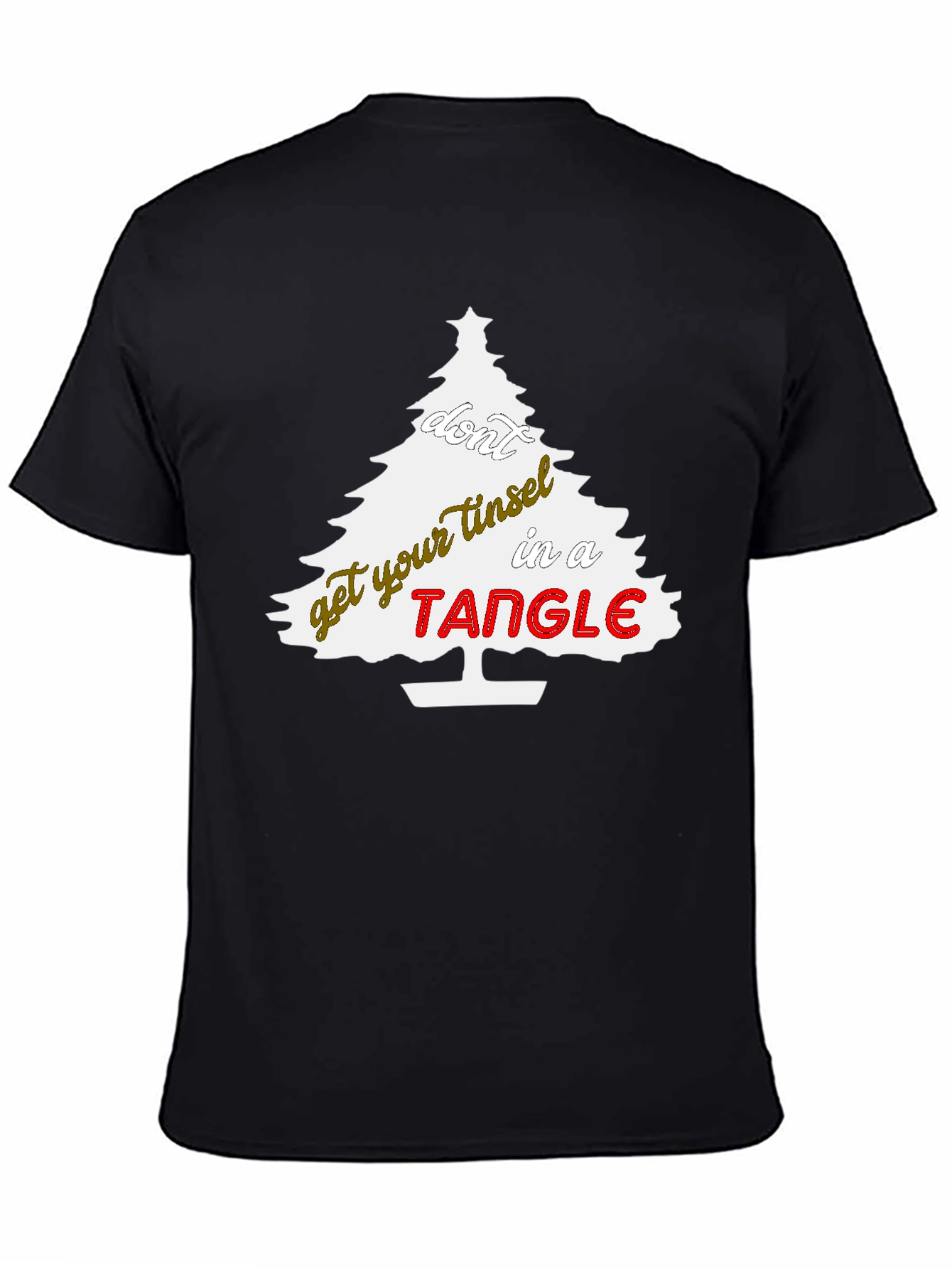 Christmas Tree Tangle Graphic Tee