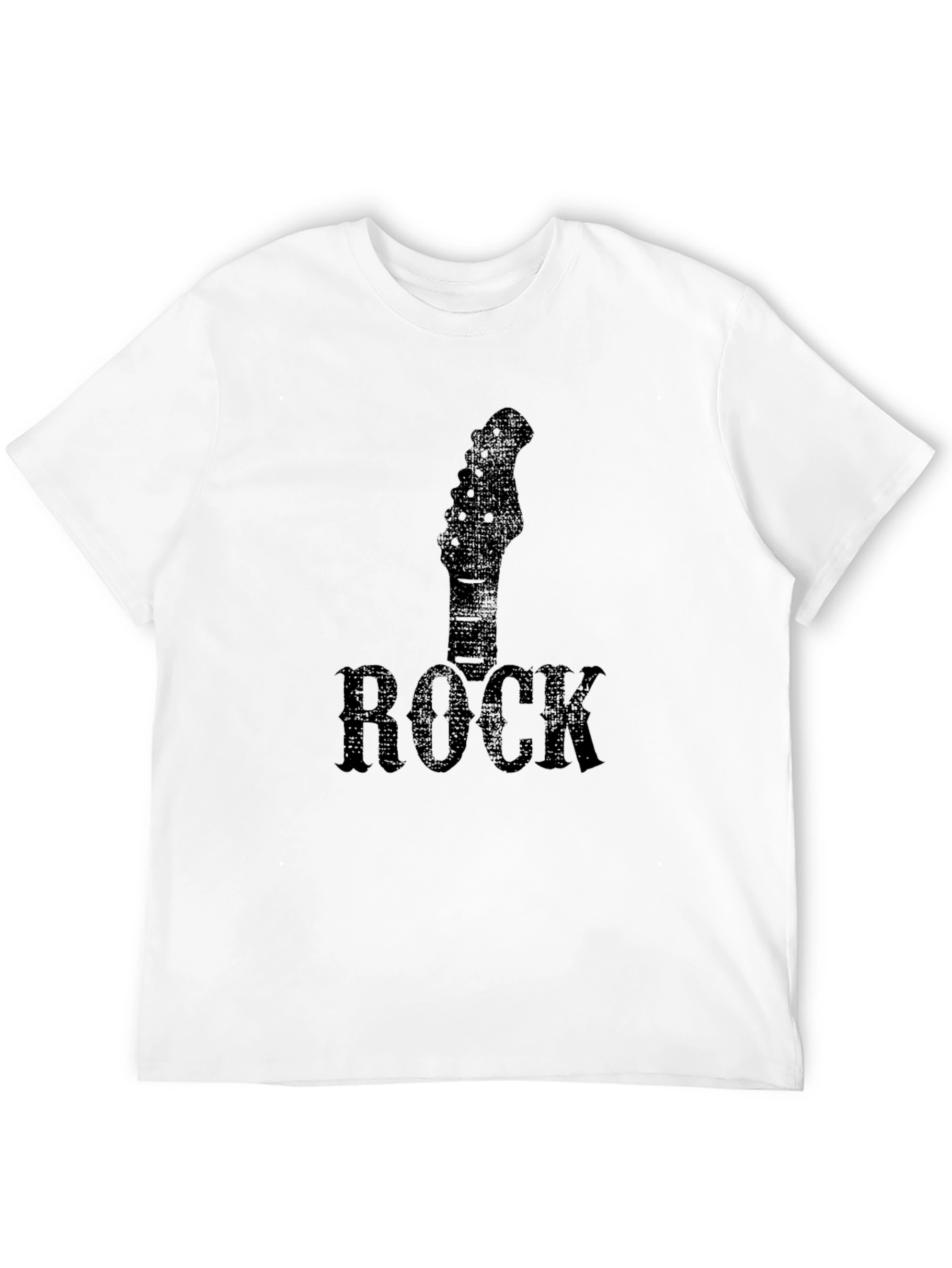 Rock Music Guitar Head T-Shirt