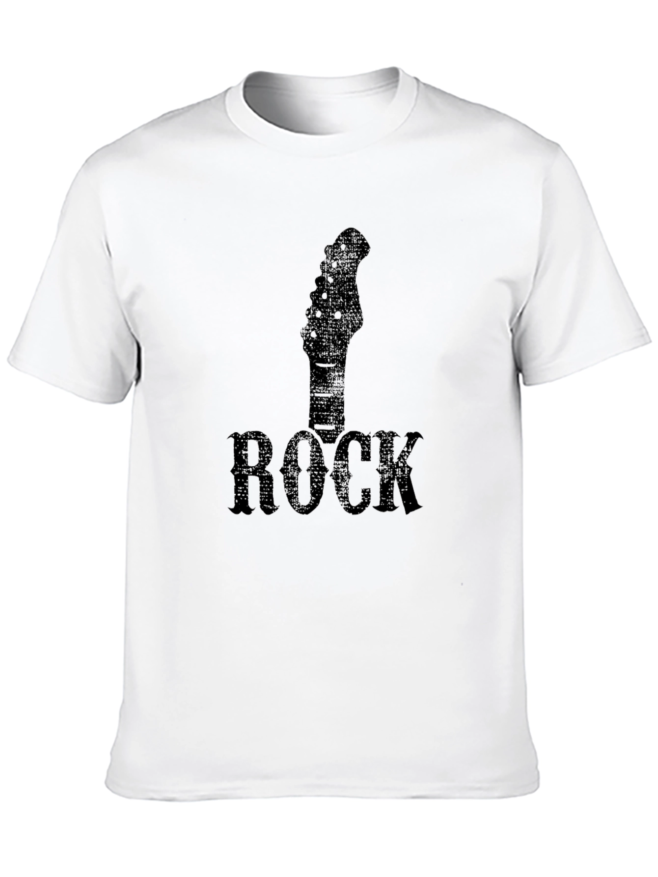 Rock Music Guitar Head T-Shirt