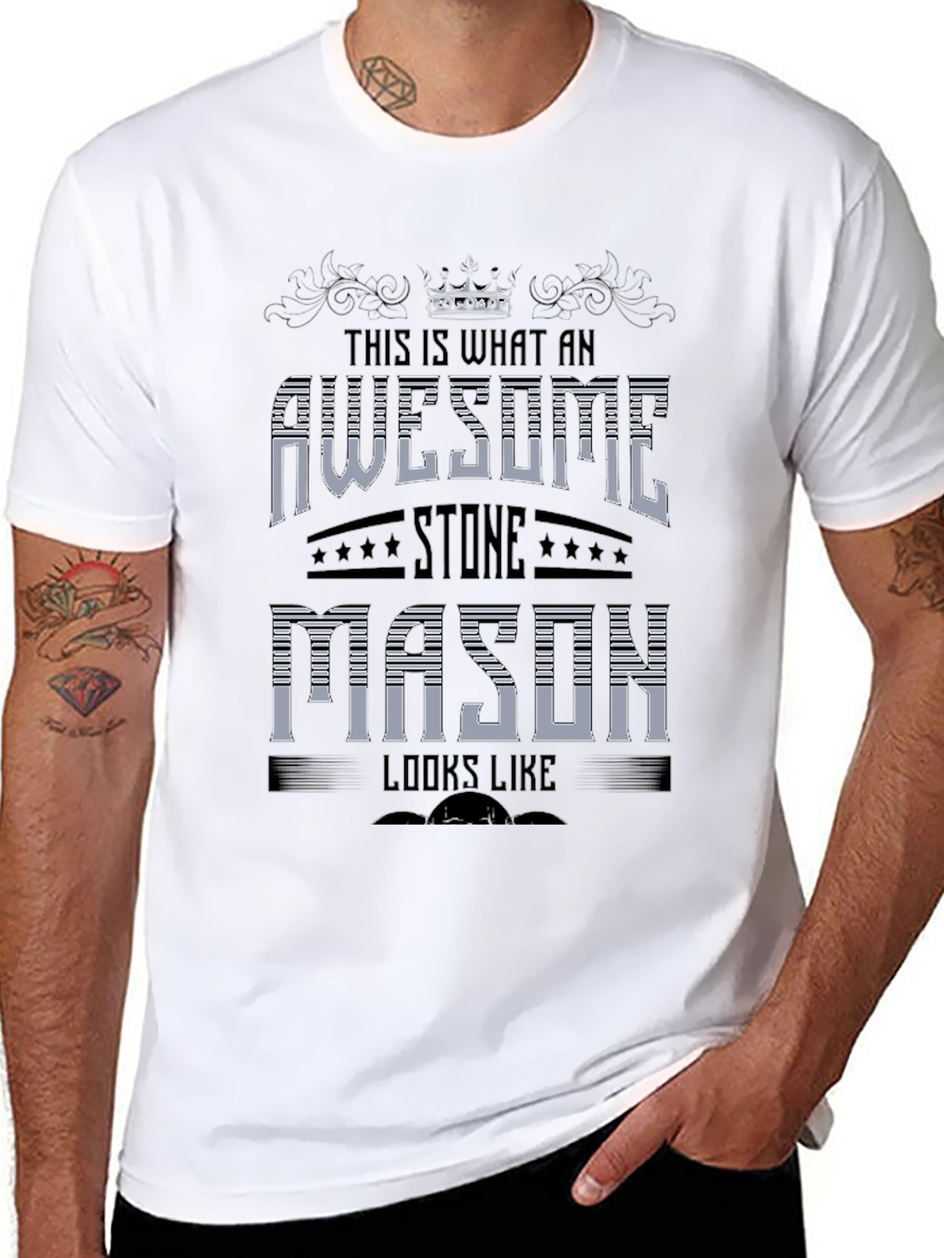 Awesome Stone Mason T-Shirt - Unique Design