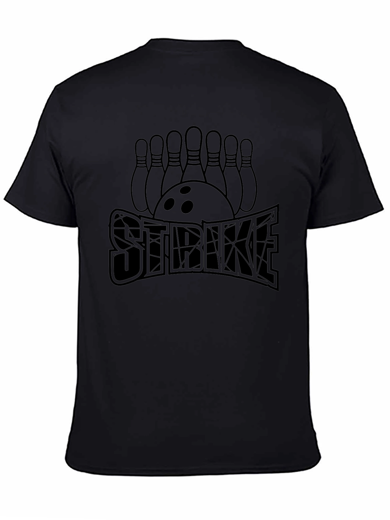 Bowling Strike T-Shirt - Unique Design