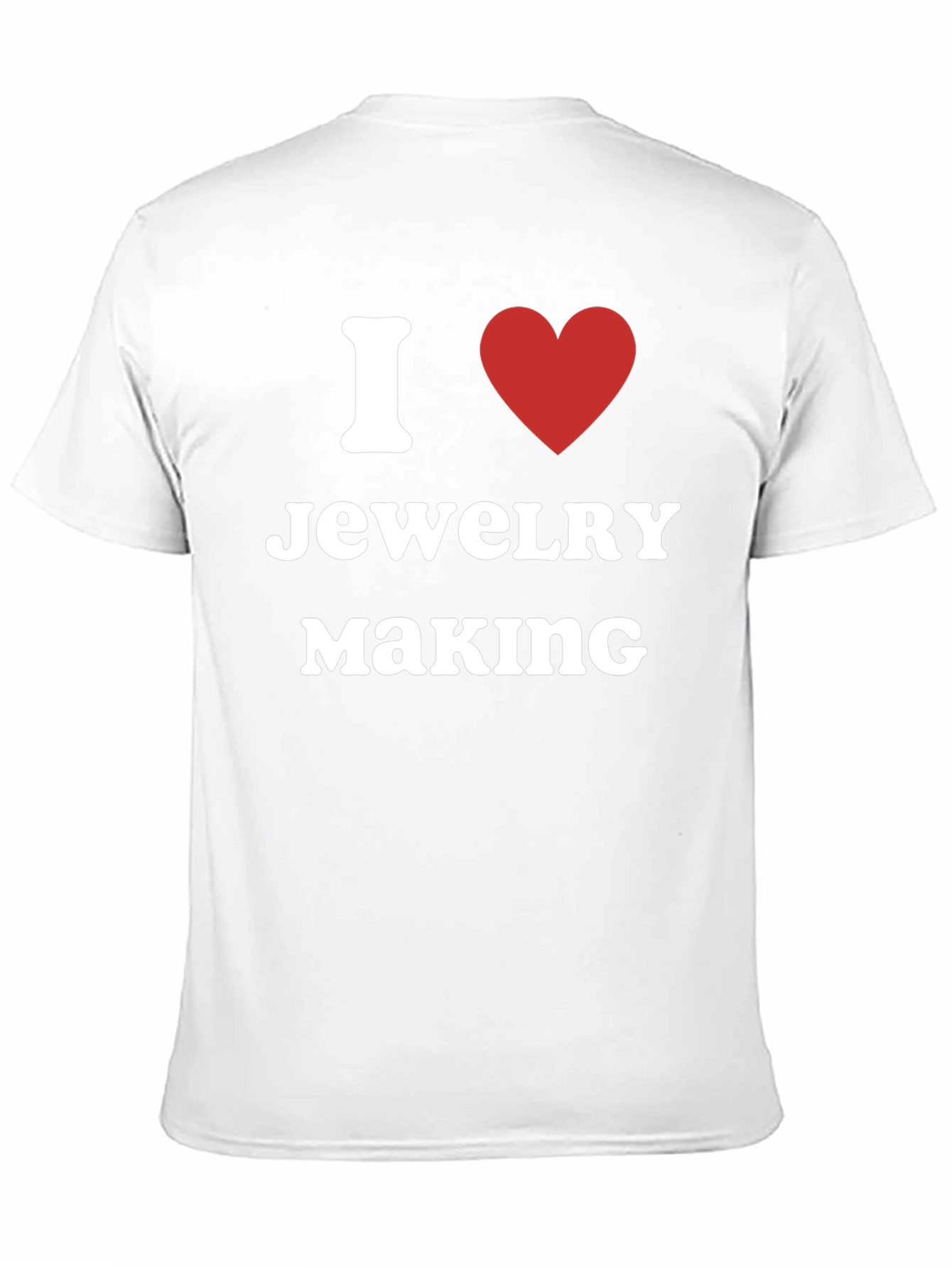 I Love Jewelry Making Black T-Shirt