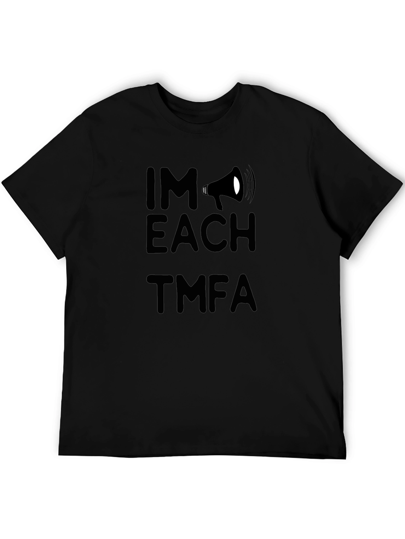 IMPEACH TMFA Black T-Shirt