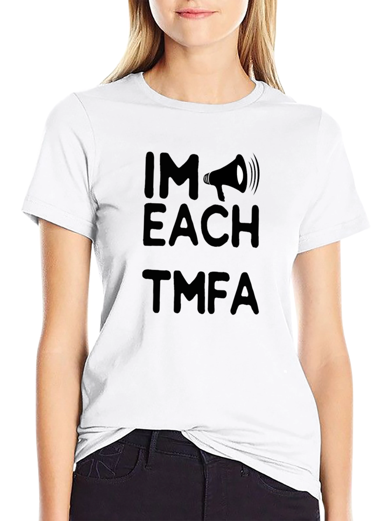 IMPEACH TMFA Black T-Shirt