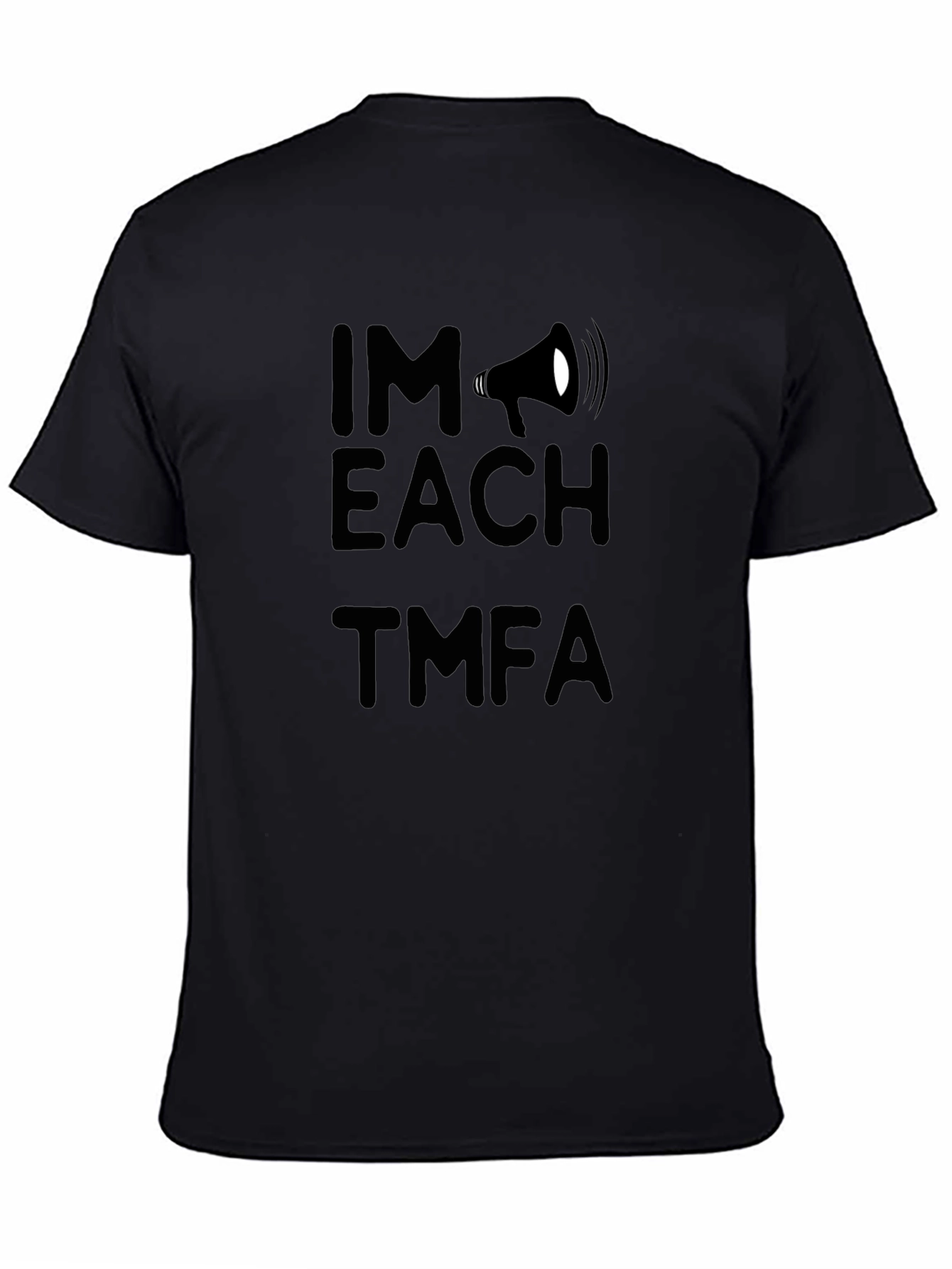 IMPEACH TMFA Black T-Shirt