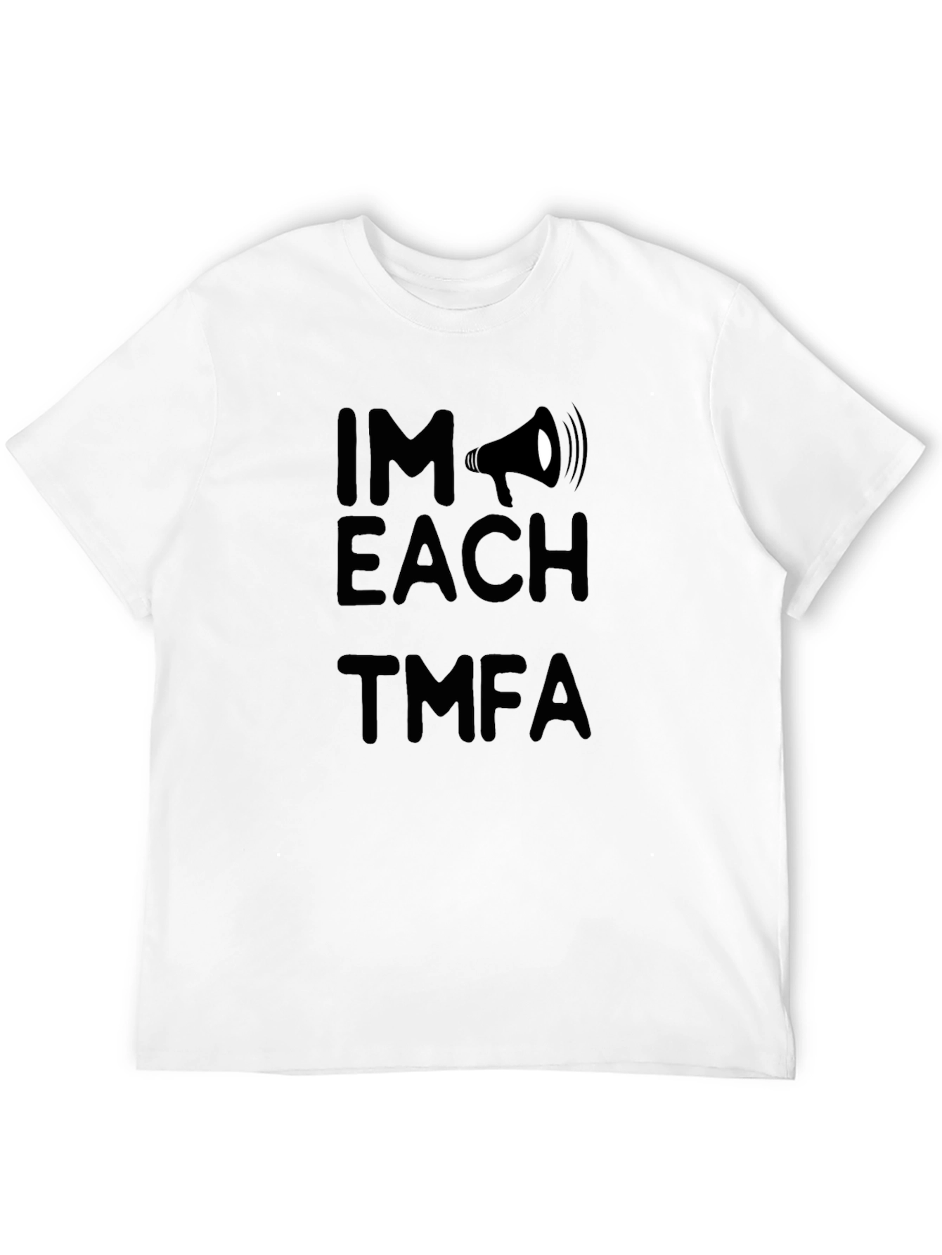 IMPEACH TMFA Black T-Shirt