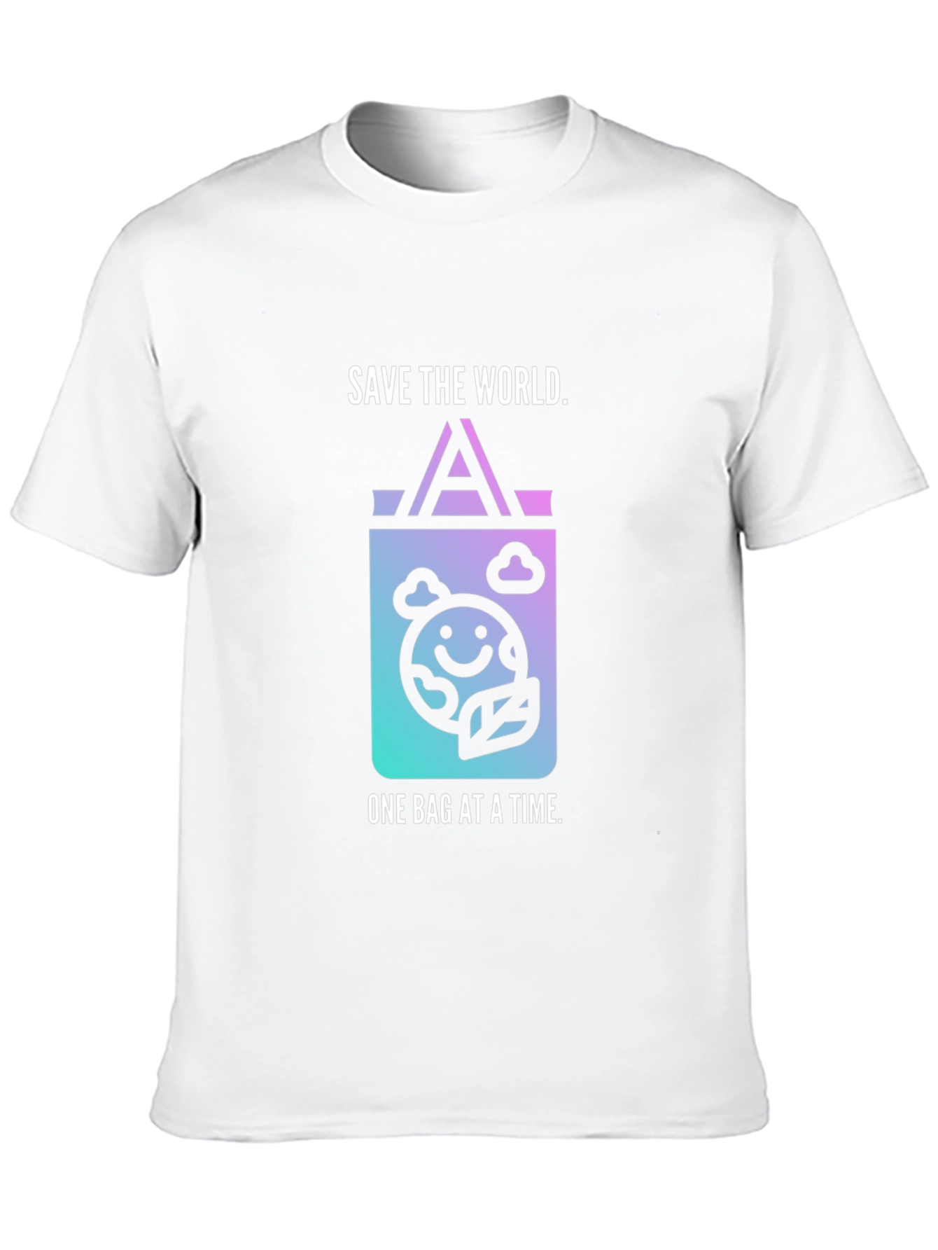 Eco-Friendly Save the World Graphic Tee