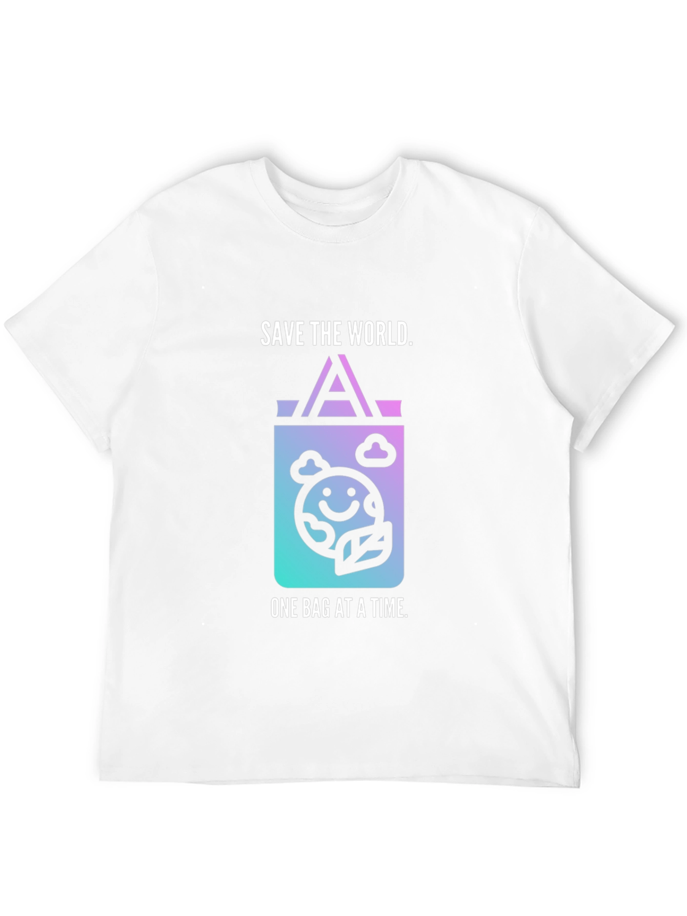 Eco-Friendly Save the World Graphic Tee