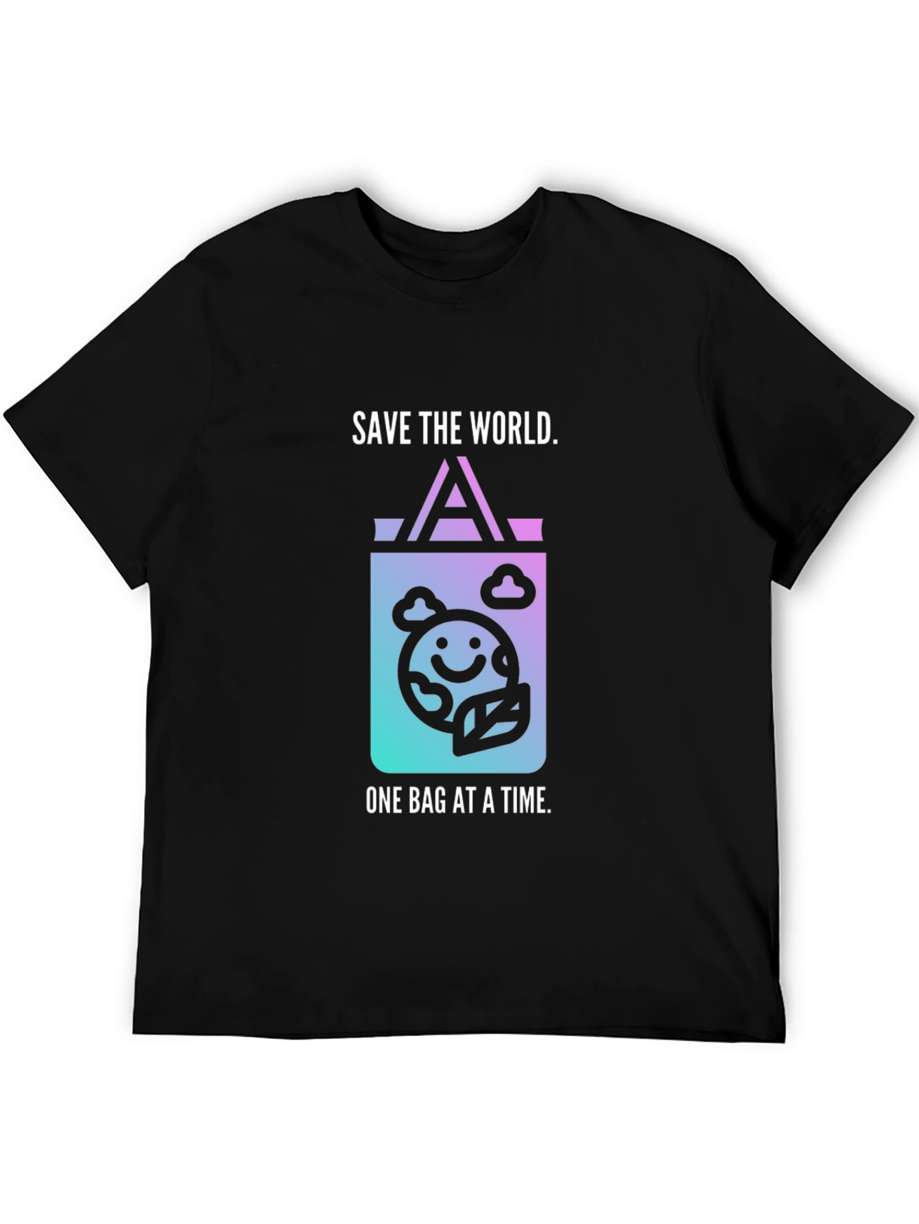 Eco-Friendly Save the World Graphic Tee
