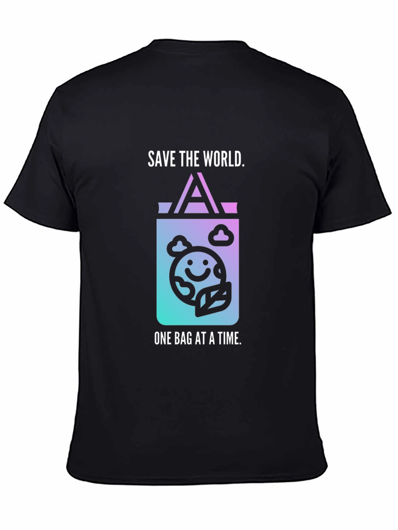 Eco-Friendly Save the World Graphic Tee