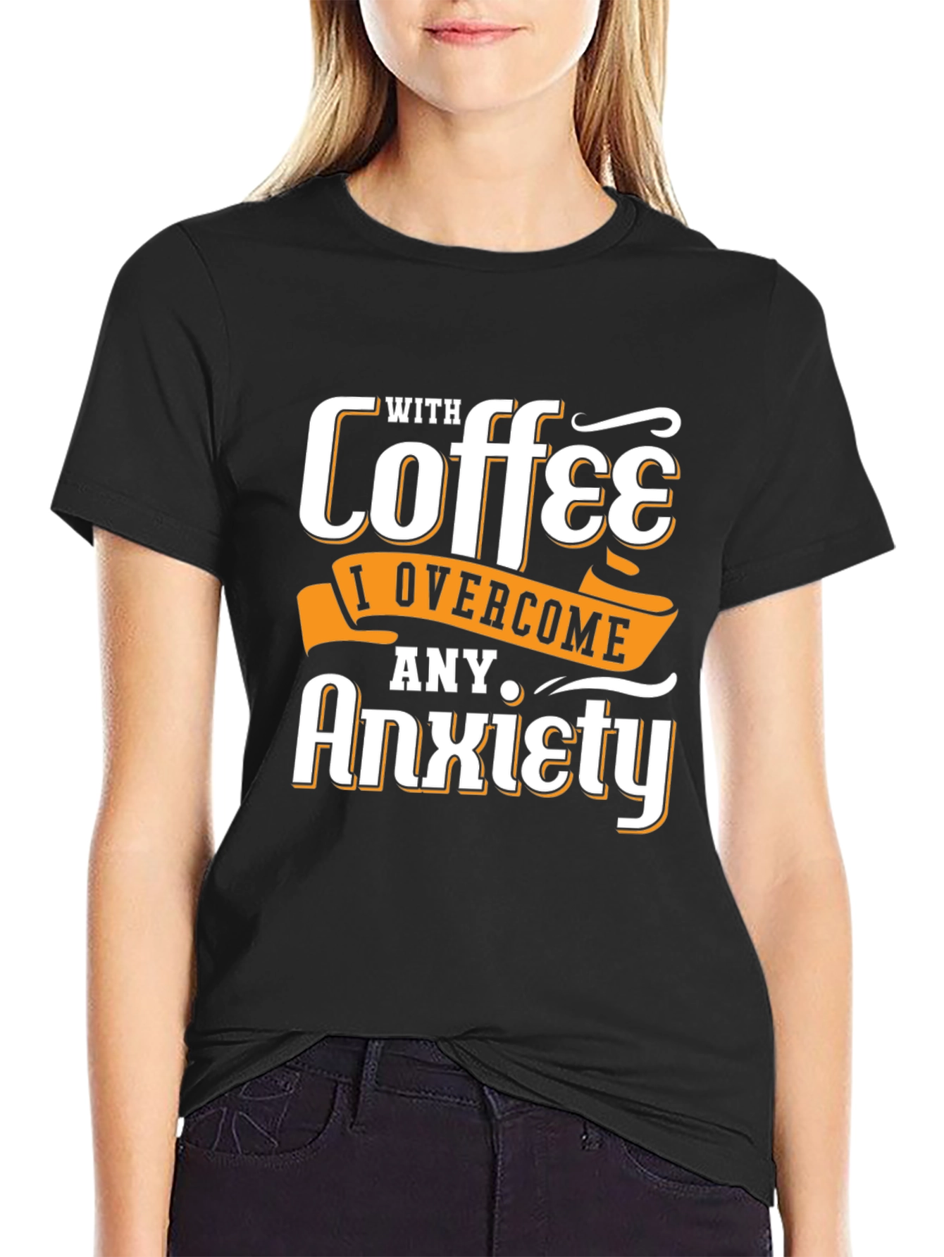 Coffee Over Anxiety Graphic Tee