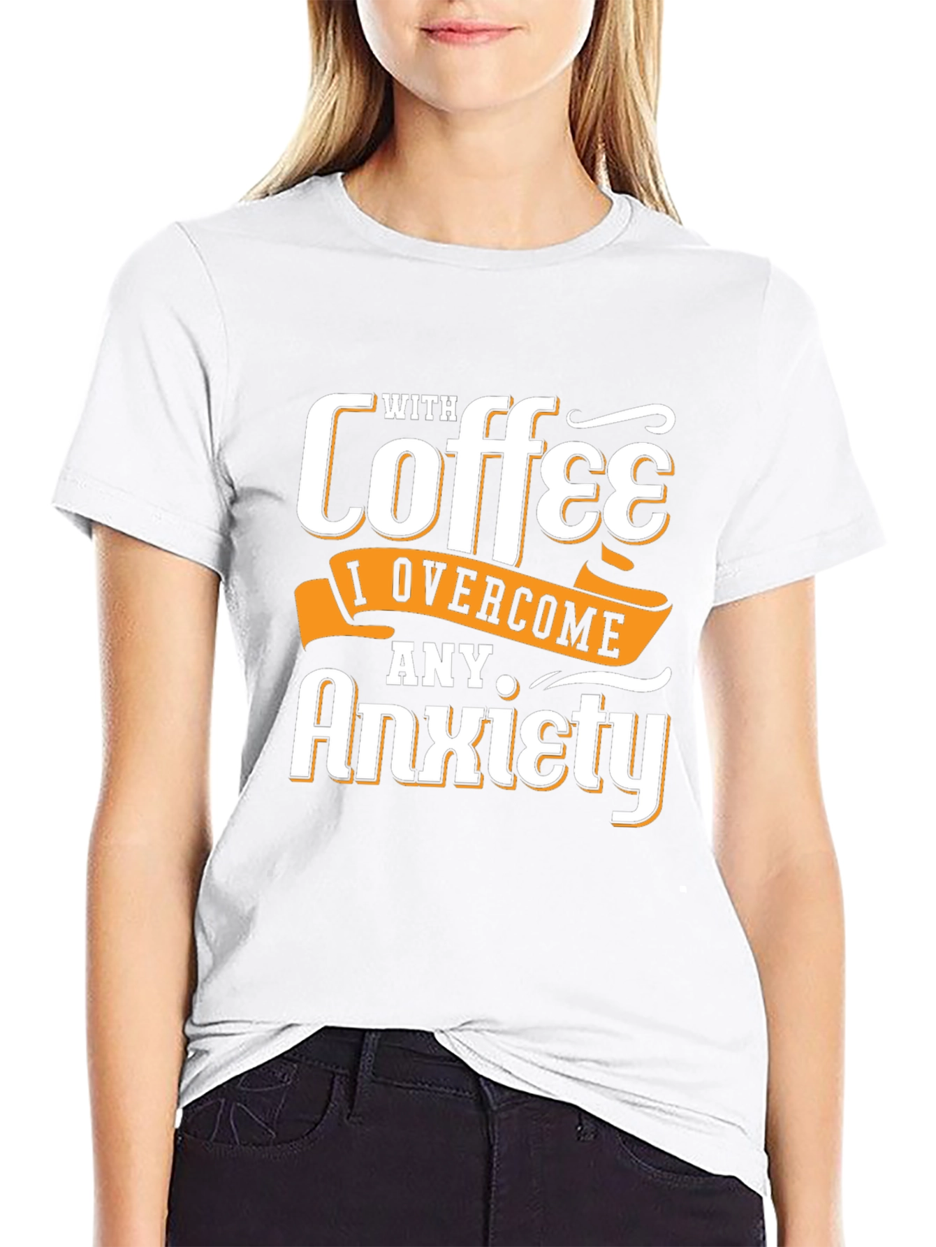 Coffee Over Anxiety Graphic Tee