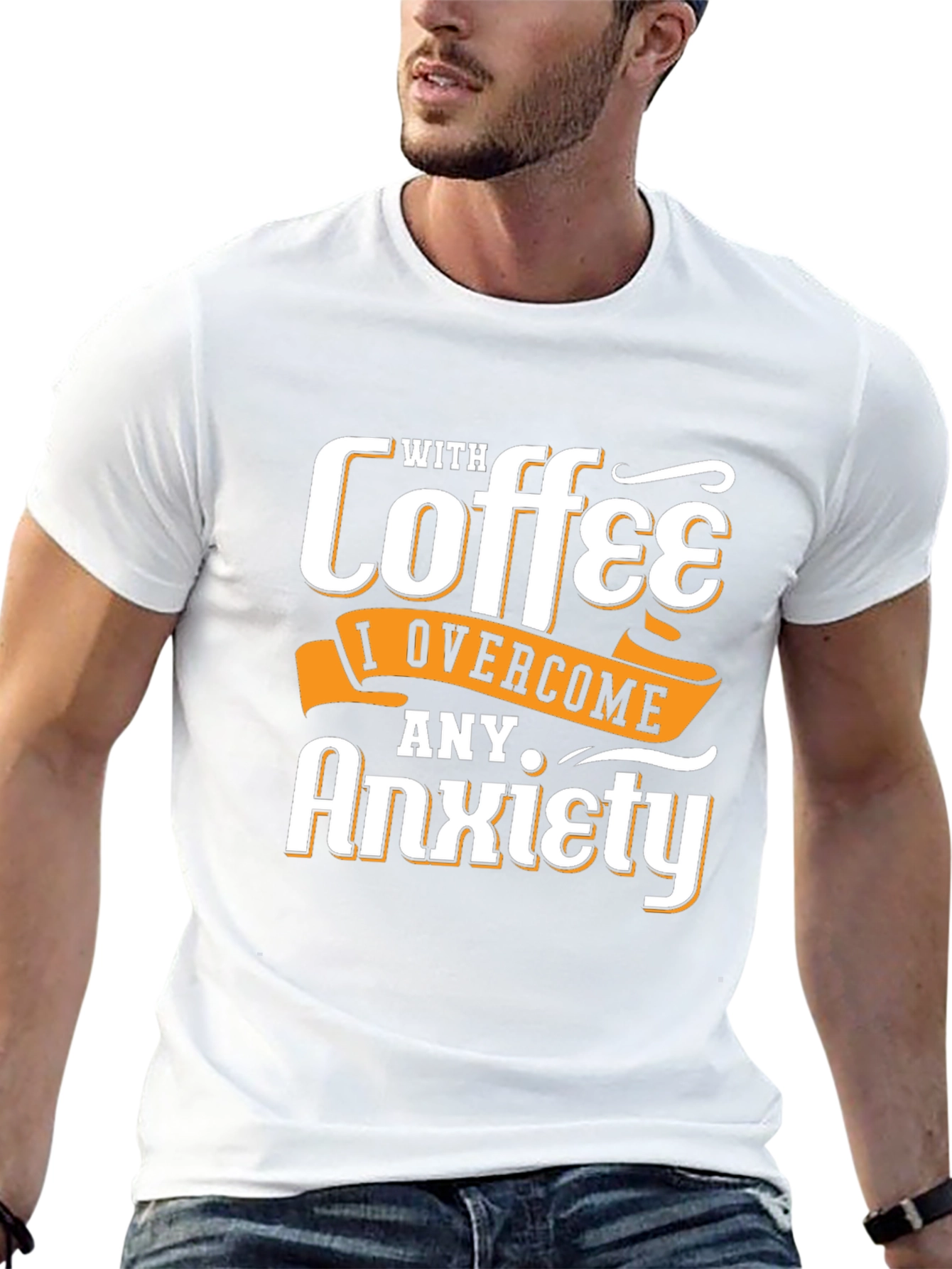 Coffee Over Anxiety Graphic Tee