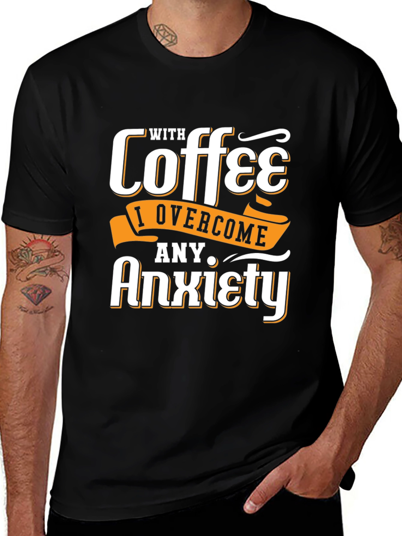 Coffee Over Anxiety Graphic Tee